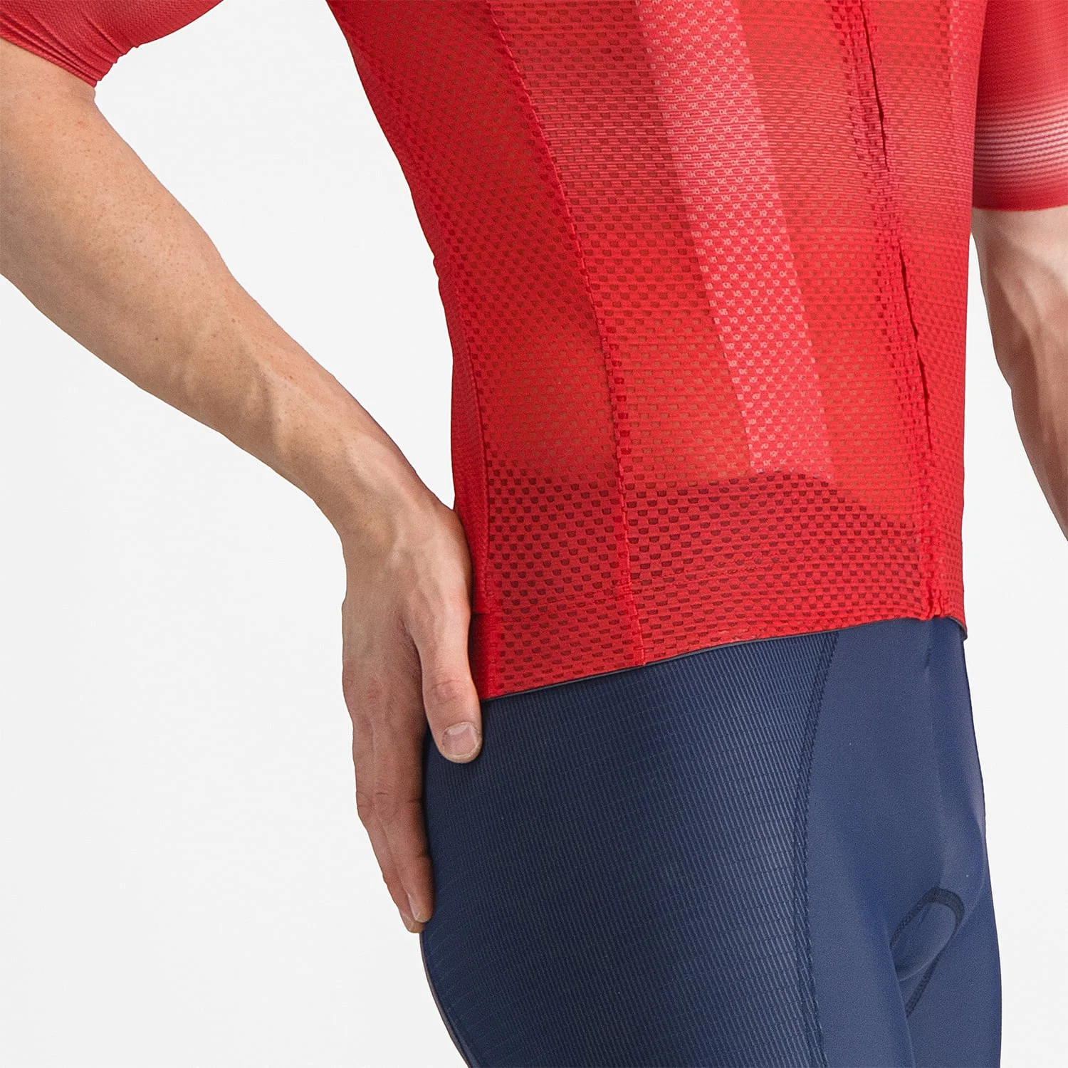 Koszulka z krótkim rękawem CASTELLI CLIMBER'S A/C czerwona - Image 5