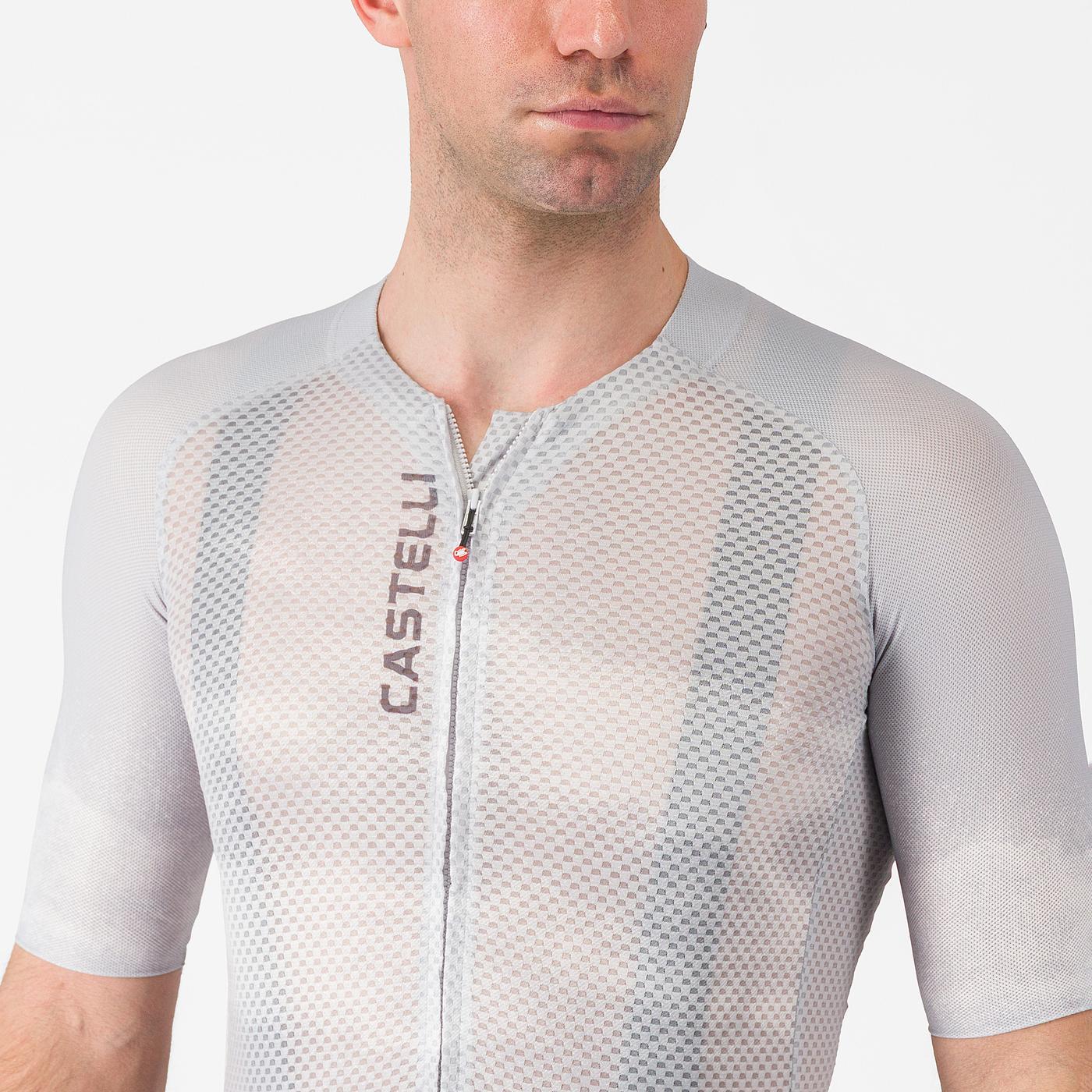 Koszulka z krótkim rękawem CASTELLI CLIMBER'S A/C Grey 2026 - Image 3