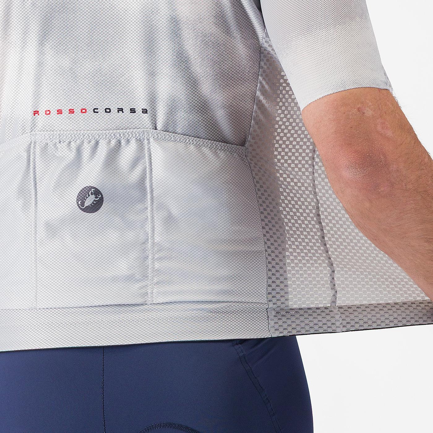 Koszulka z krótkim rękawem CASTELLI CLIMBER'S A/C Grey 2026 - Image 4