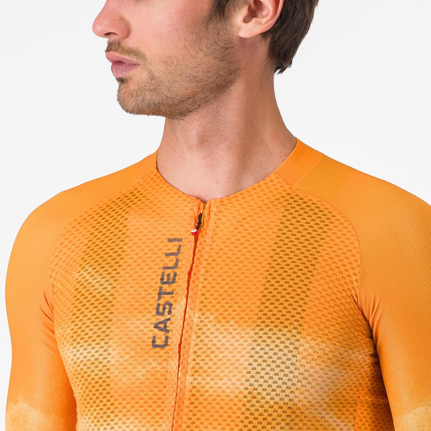 Koszulka z krótkim rękawem CASTELLI CLIMBER'S A/C pomarańczowa - Image 3