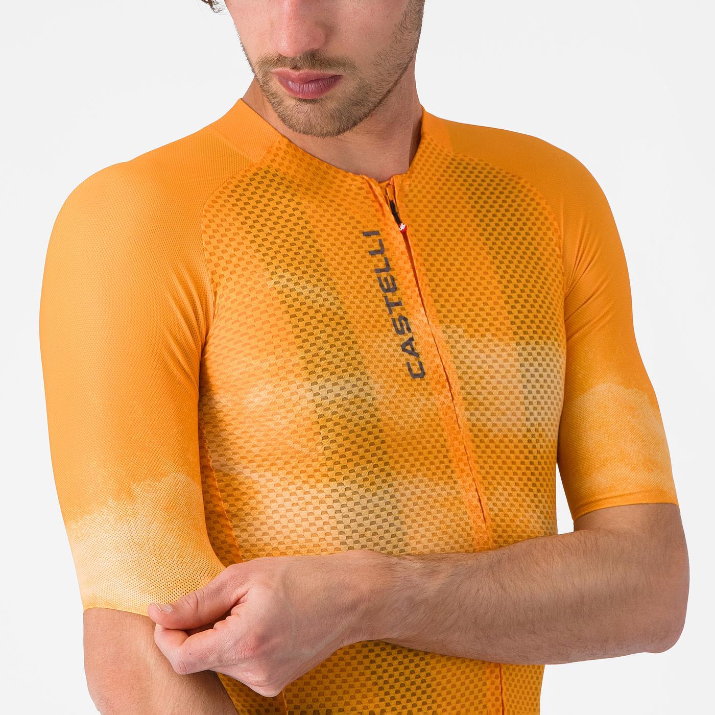 Koszulka z krótkim rękawem CASTELLI CLIMBER'S A/C pomarańczowa - Image 5