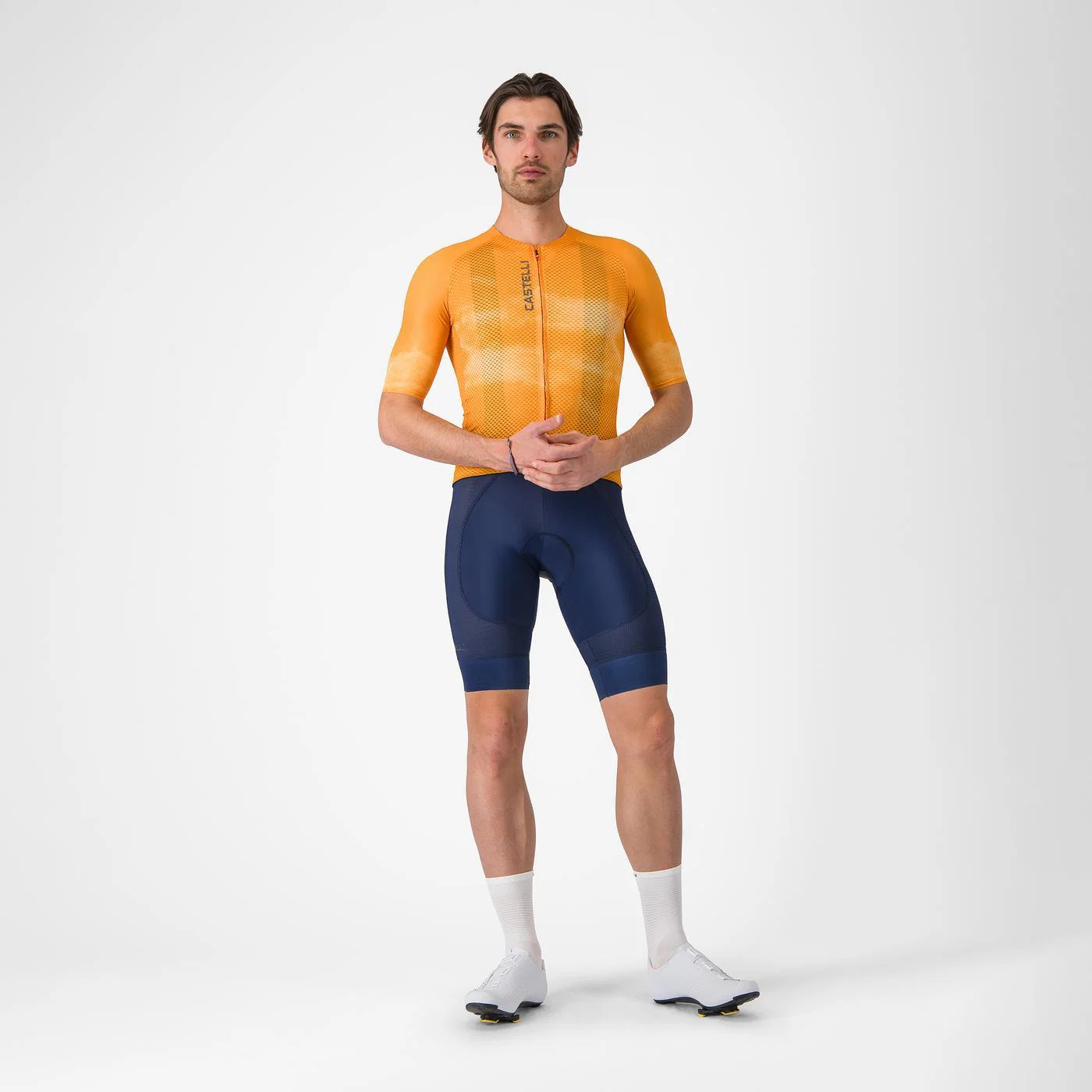 Koszulka z krótkim rękawem CASTELLI CLIMBER'S A/C pomarańczowa - Image 6