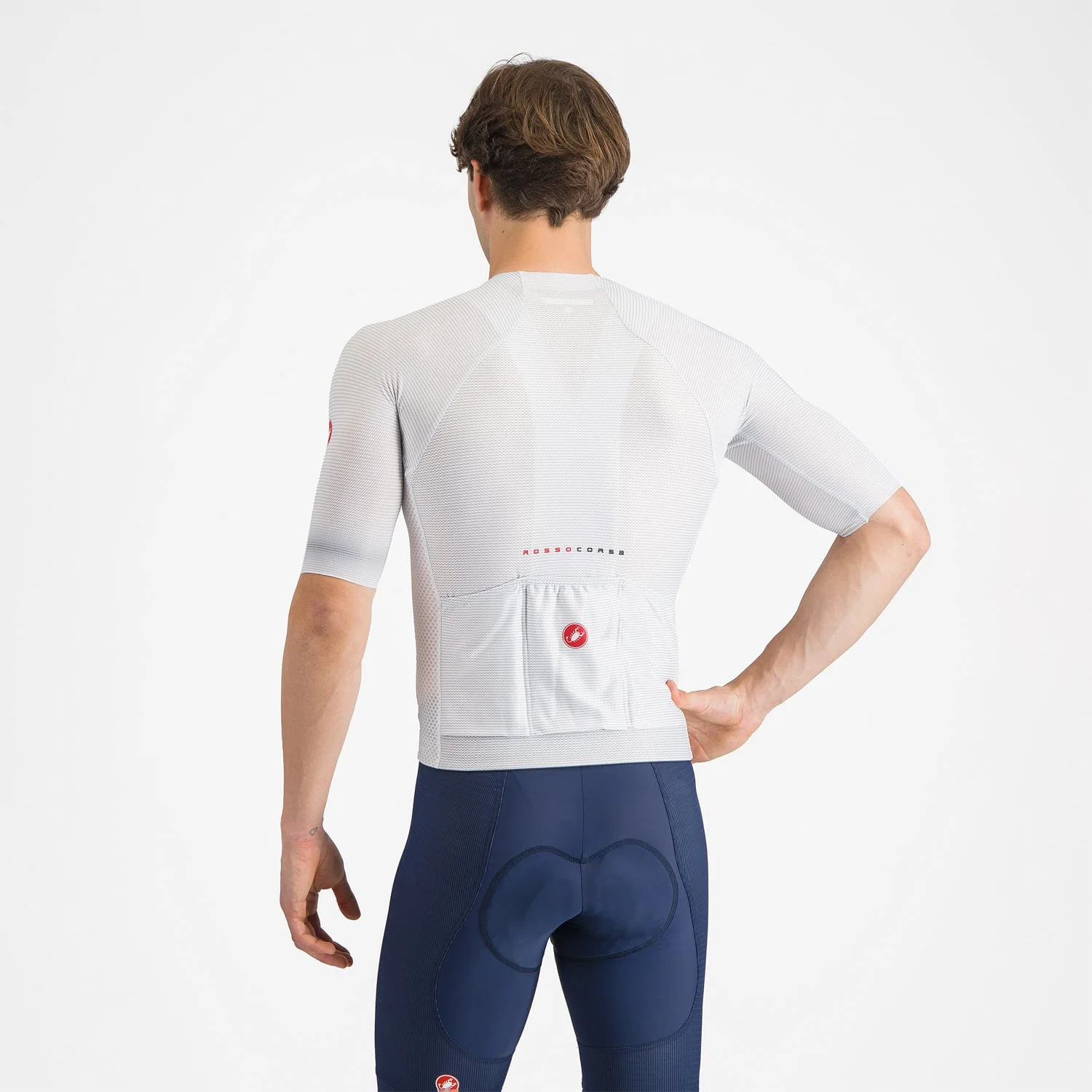 Koszulka z krótkim rękawem CASTELLI CLIMBER'S A/C szara - Image 4