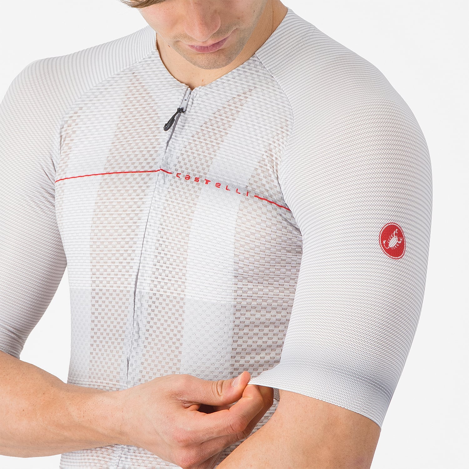 Koszulka z krótkim rękawem CASTELLI CLIMBER'S A/C szara - Image 7