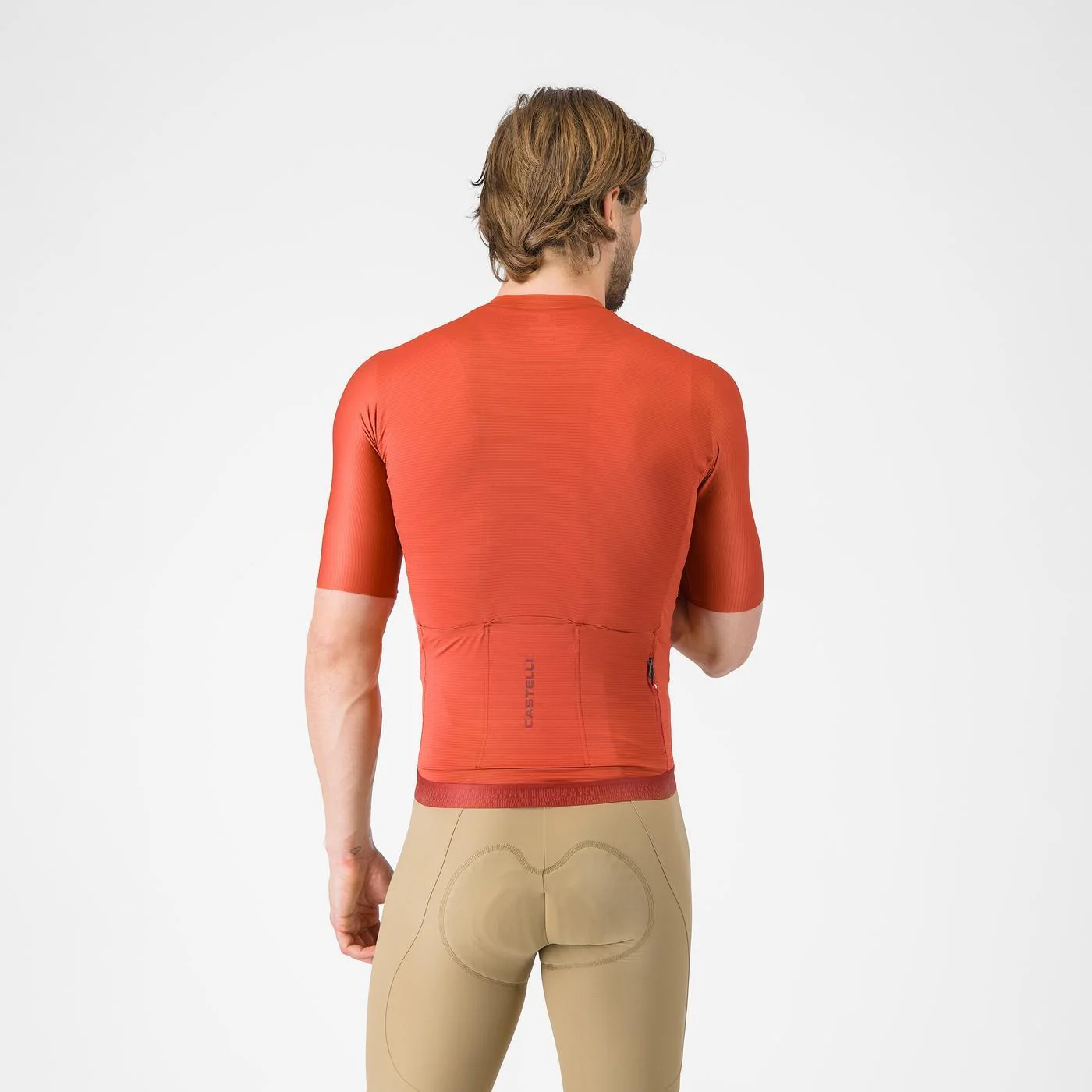 Koszulka z krótkim rękawem CASTELLI ESPRESSO 2 Paprika Jersey - Image 2