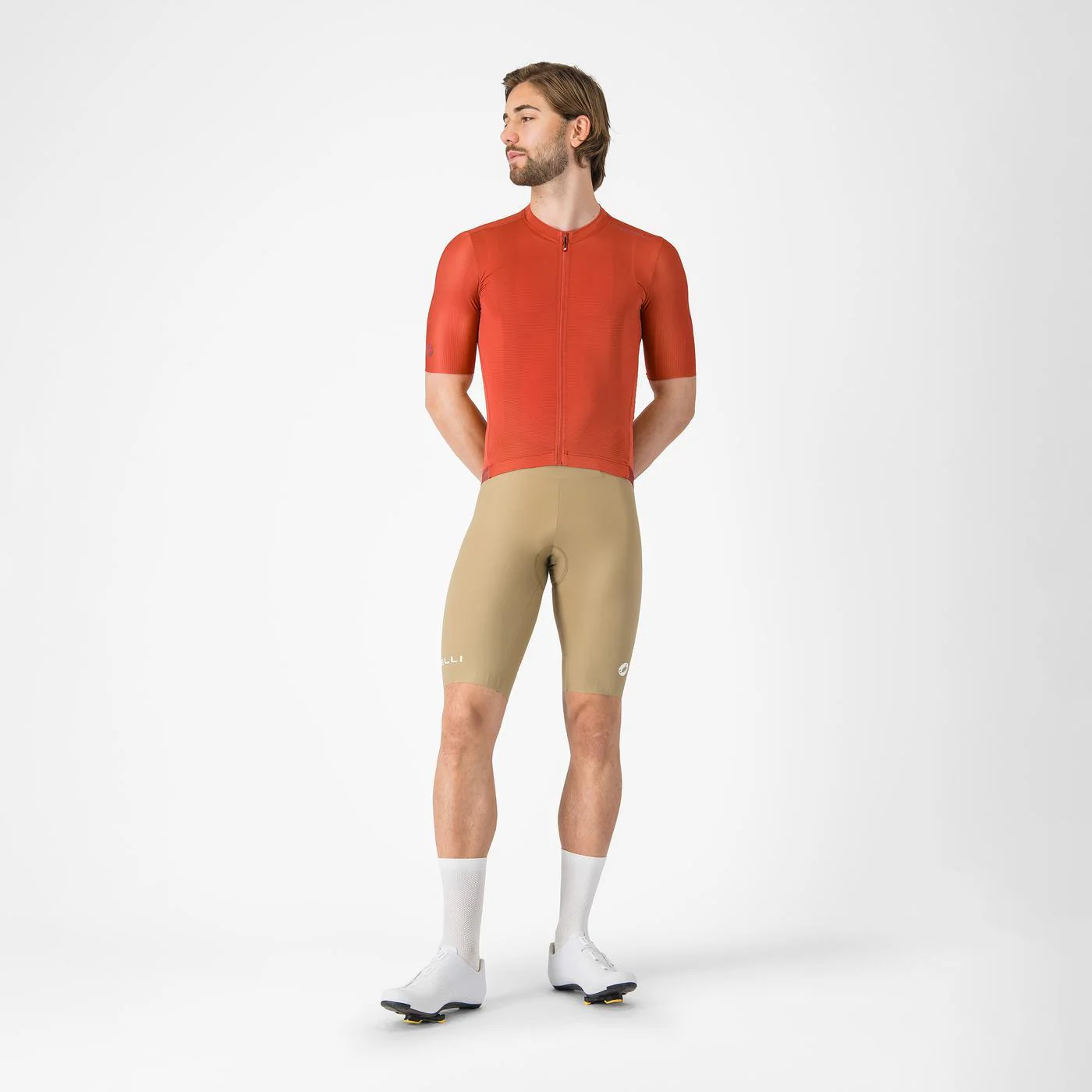 Koszulka z krótkim rękawem CASTELLI ESPRESSO 2 Paprika Jersey - Image 7
