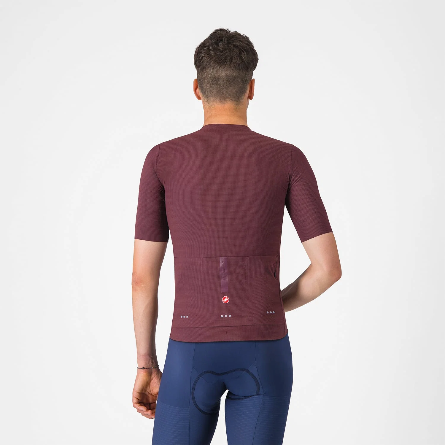 Koszulka z krótkim rękawem CASTELLI PREMIO EVO Bordeaux - Image 3