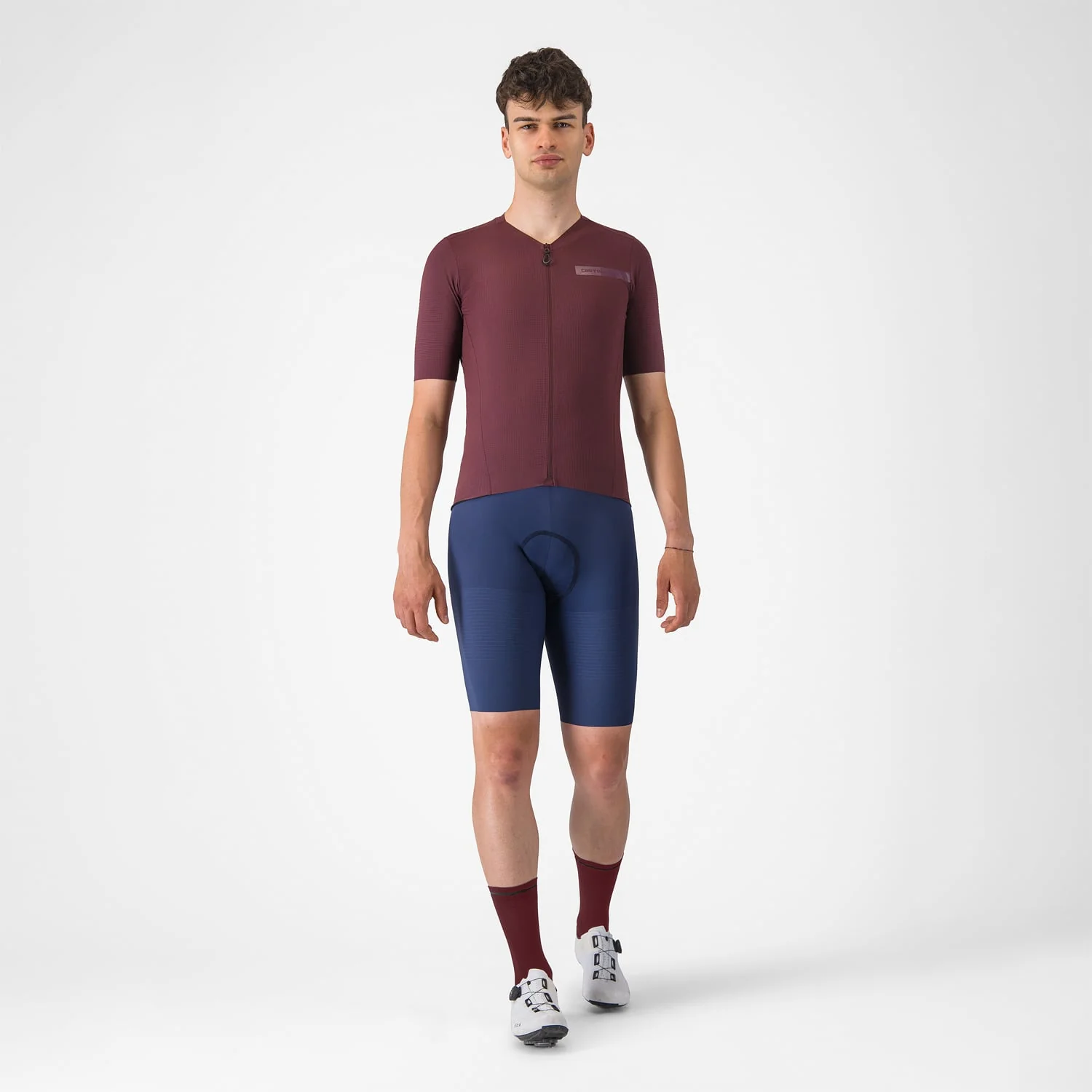Koszulka z krótkim rękawem CASTELLI PREMIO EVO Bordeaux - Image 4