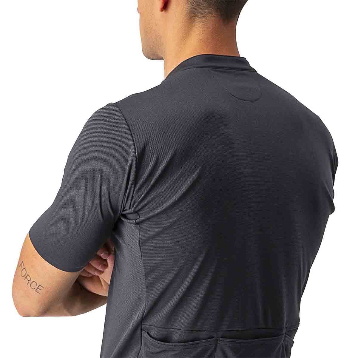 Koszulka z krótkim rękawem CASTELLI UNLIMITED ALLROAD szara - Image 3