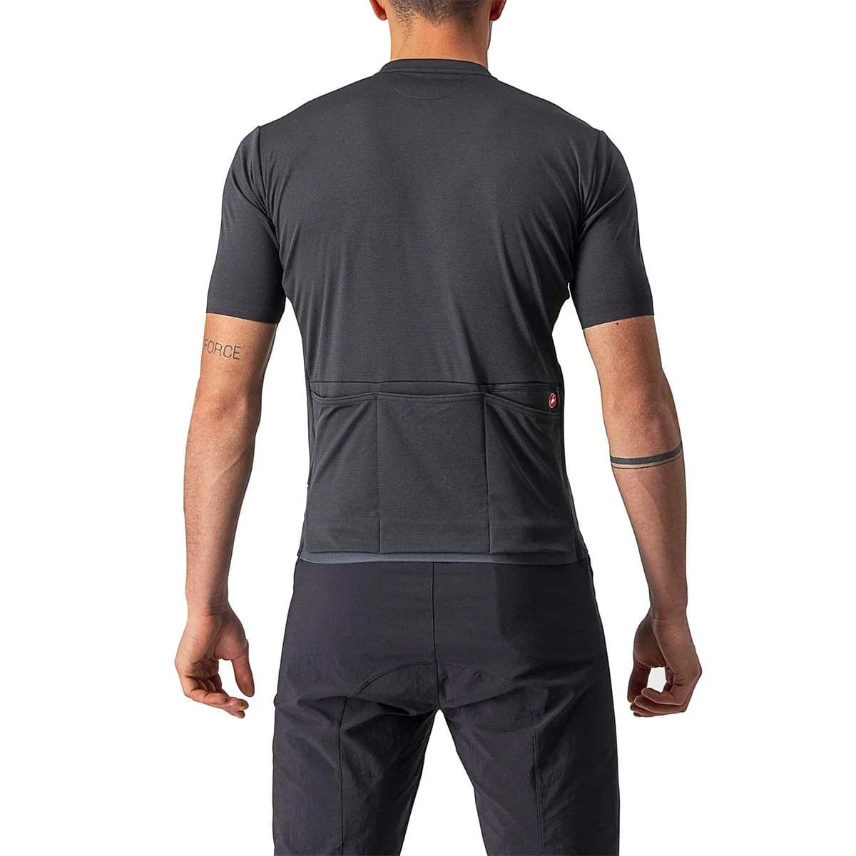 Koszulka z krótkim rękawem CASTELLI UNLIMITED ALLROAD szara - Image 4