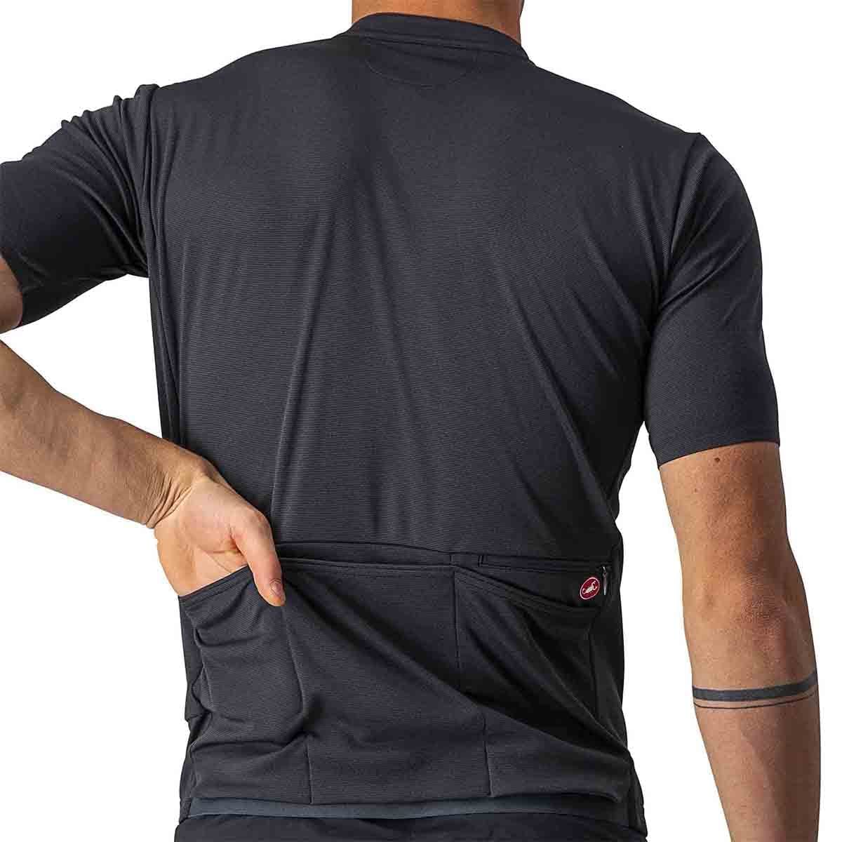 Koszulka z krótkim rękawem CASTELLI UNLIMITED ALLROAD szara - Image 6