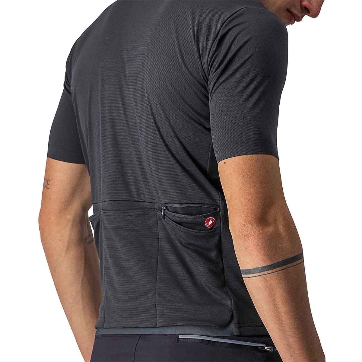 Koszulka z krótkim rękawem CASTELLI UNLIMITED ALLROAD szara - Image 7