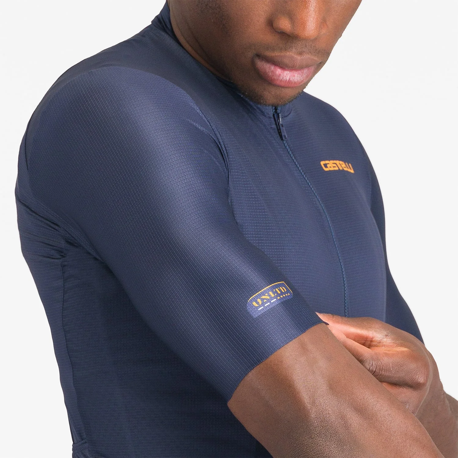 Koszulka z krótkim rękawem CASTELLI UNLIMITED ENTRATA 3 Navy - Image 5
