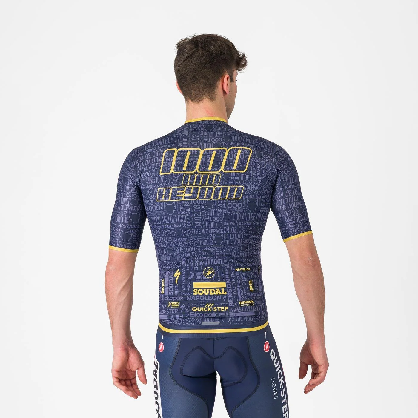 Koszulka z krótkim rękawem CASTELLI WOLFPACK 1000 VICTORY Navy - Image 2