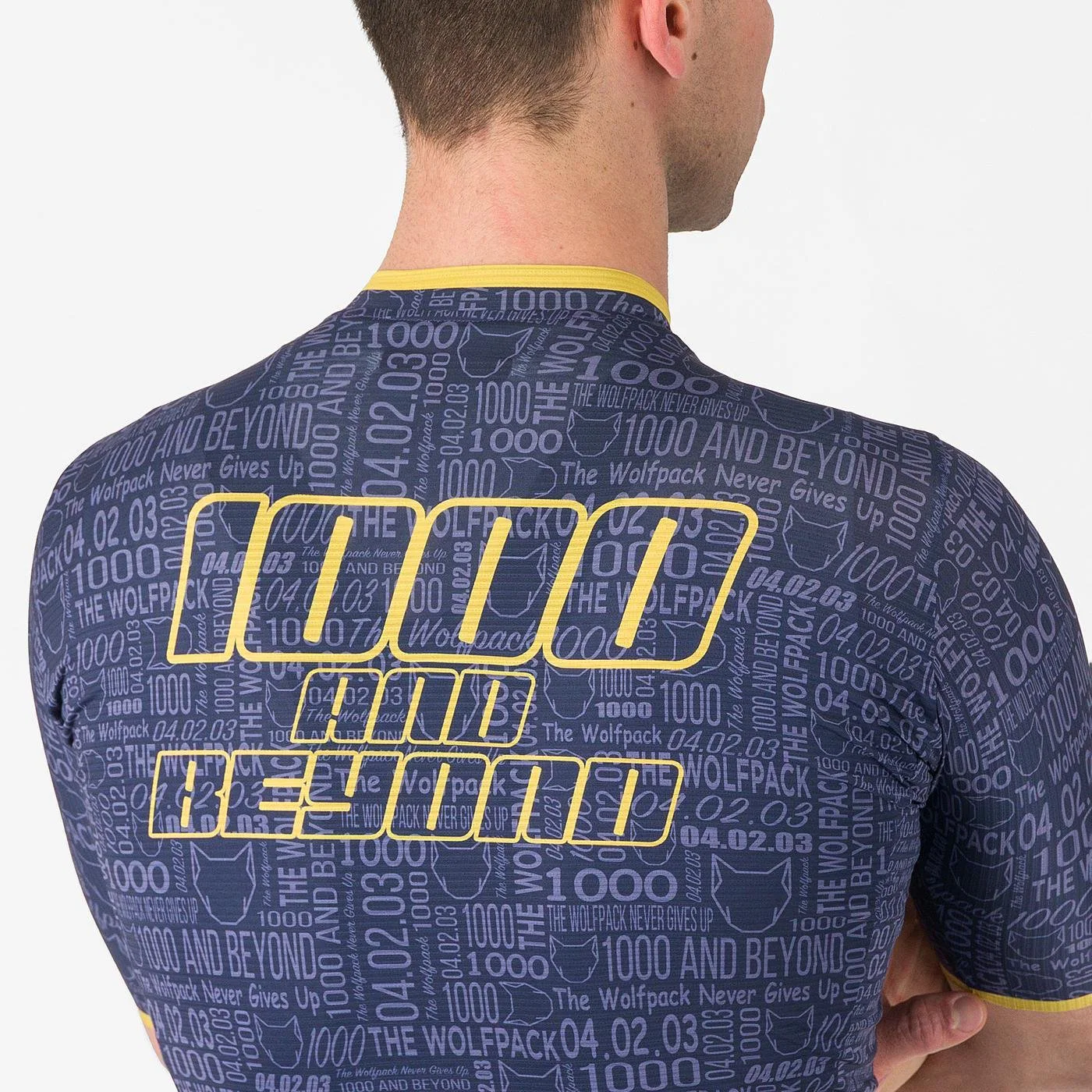 Koszulka z krótkim rękawem CASTELLI WOLFPACK 1000 VICTORY Navy - Image 5