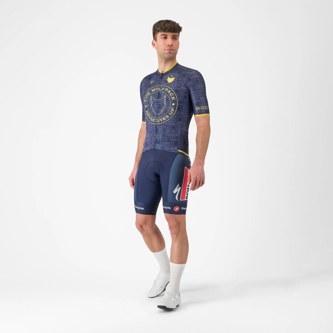 Koszulka z krótkim rękawem CASTELLI WOLFPACK 1000 VICTORY Navy - Image 6