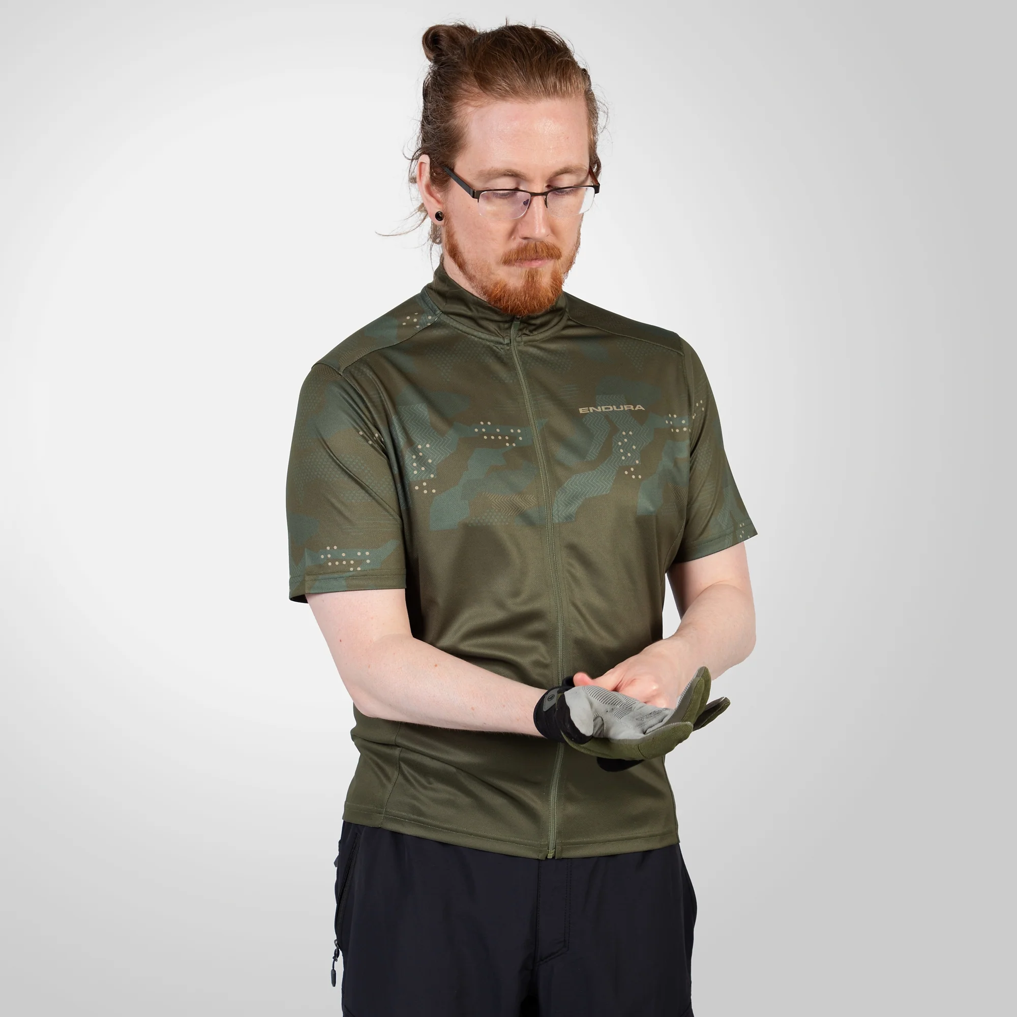 Koszulka z krótkim rękawem ENDURA HUMMVEE RAY II Khaki - Image 3