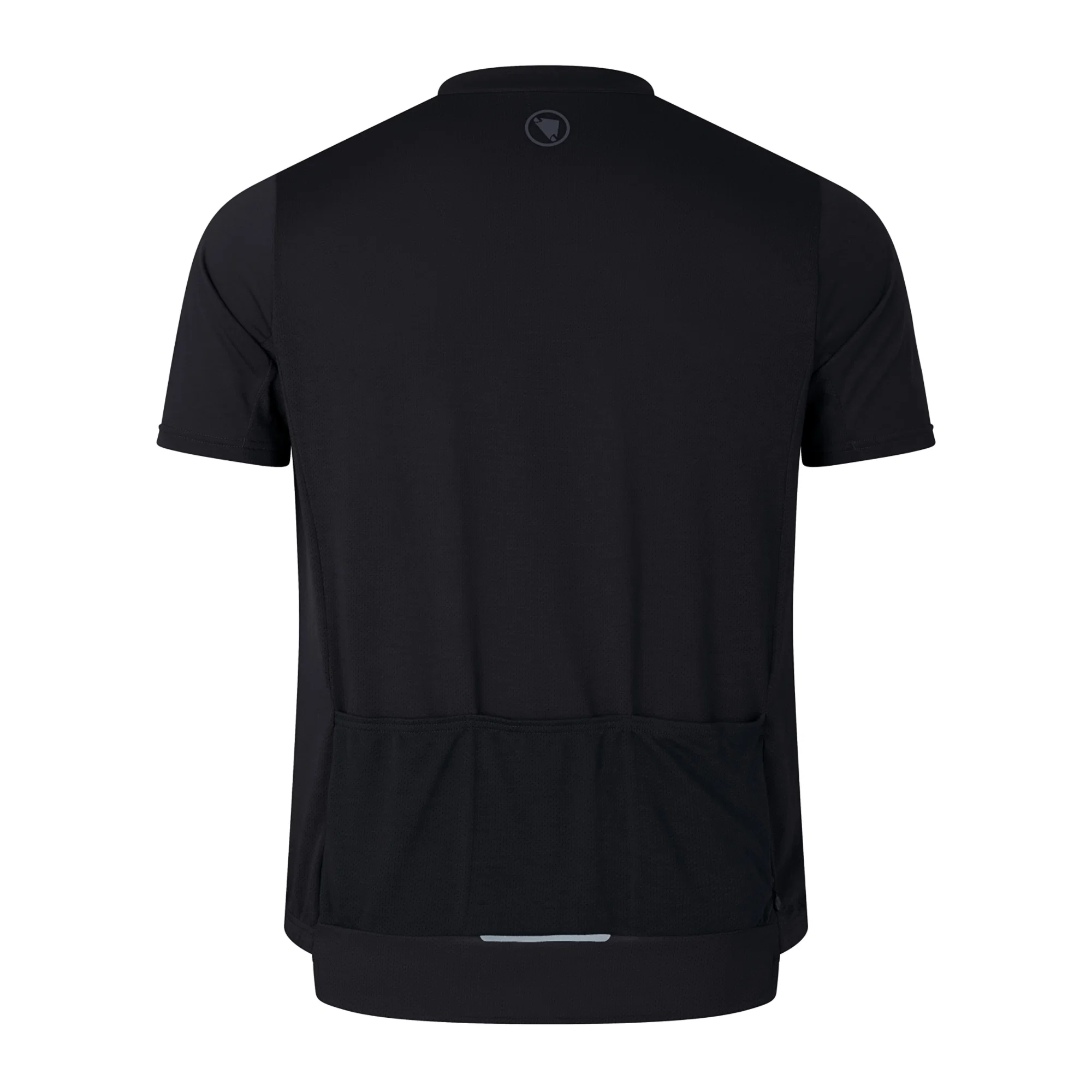 Koszulka z krótkim rękawem ENDURA LOOP ZIPPED czarna - Image 2