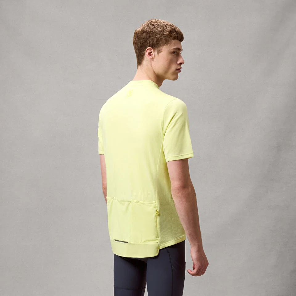 Koszulka z krótkim rękawem ENDURA LOOP ZIPPED Oilseed Jersey - Image 2
