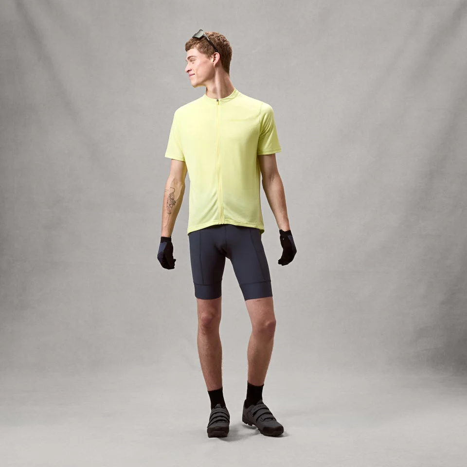 Koszulka z krótkim rękawem ENDURA LOOP ZIPPED Oilseed Jersey - Image 3