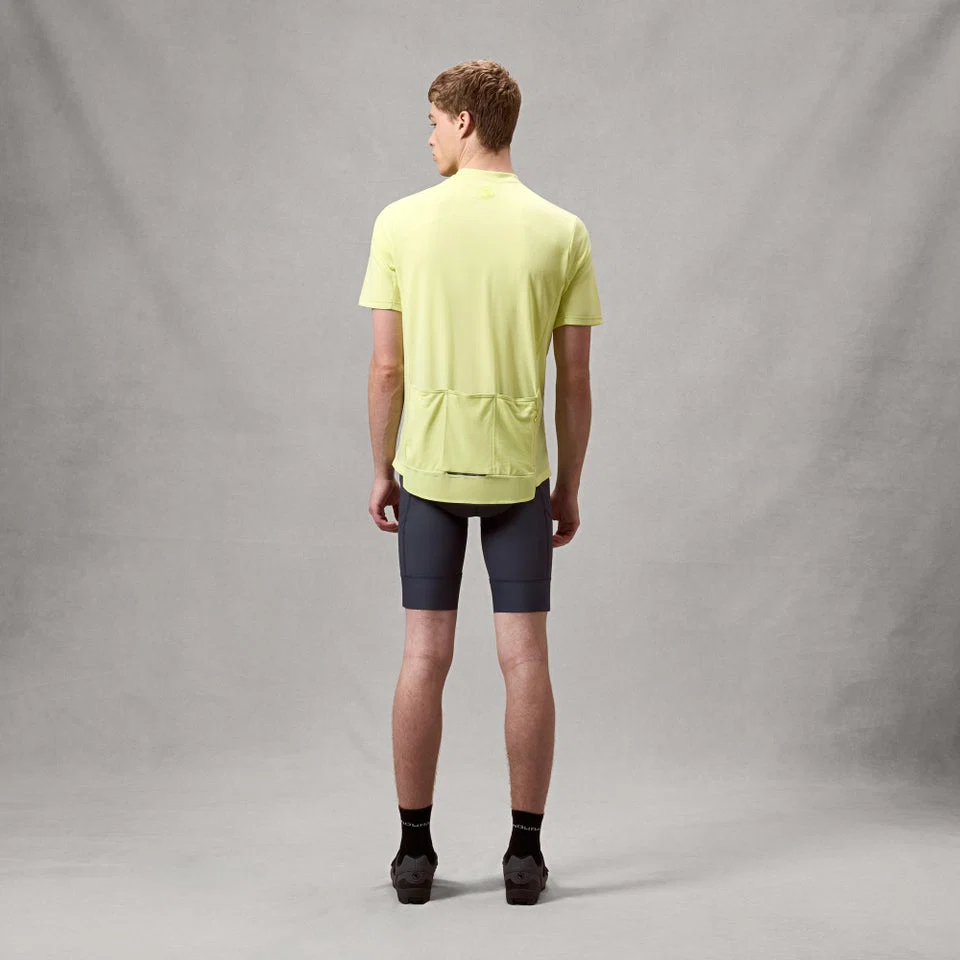 Koszulka z krótkim rękawem ENDURA LOOP ZIPPED Oilseed Jersey - Image 4
