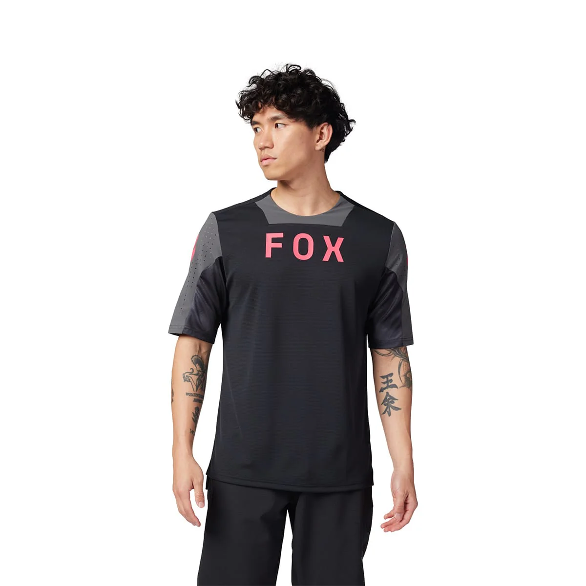 Koszulka z krótkim rękawem FOX DEFEND TAUNT czarna - Image 3
