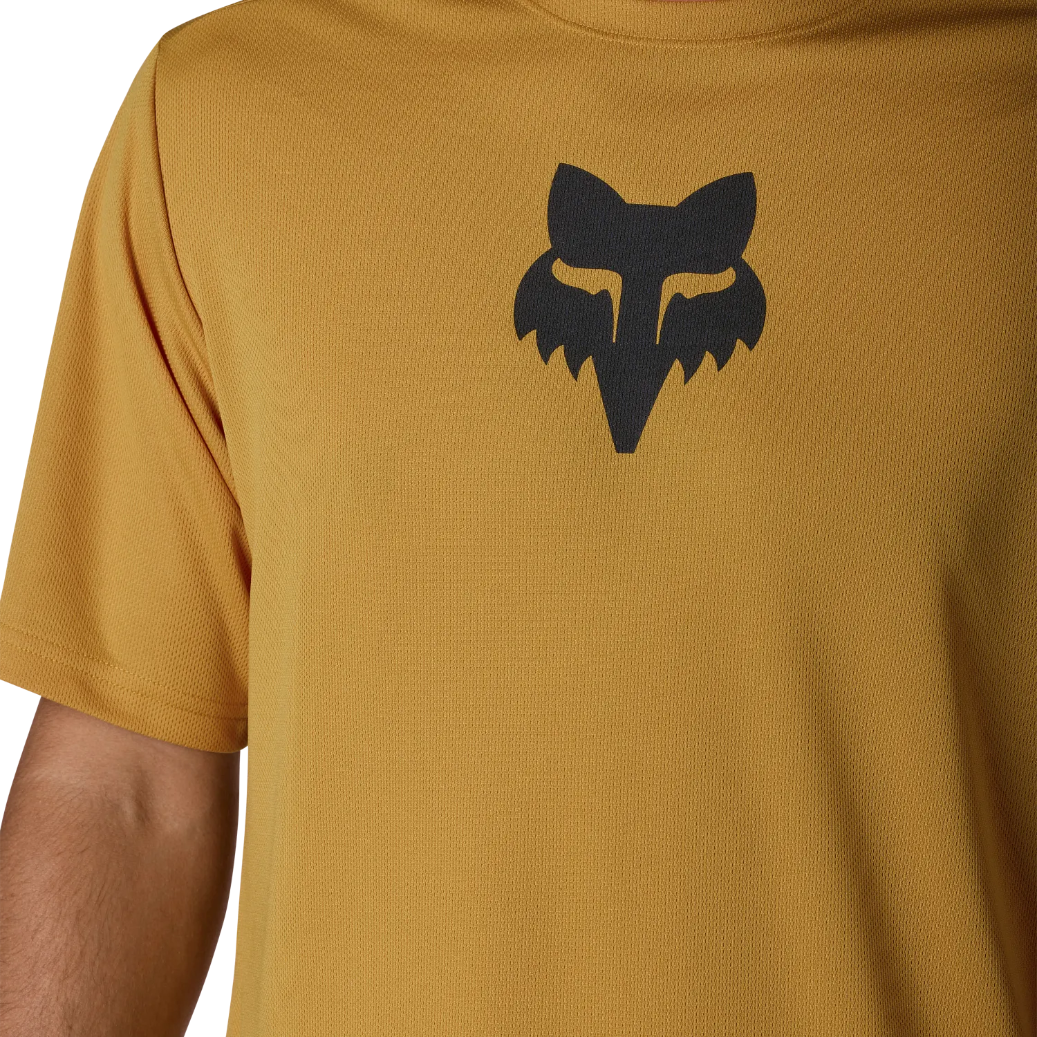 Koszulka z krótkim rękawem FOX RANGER HEAD brązowa - Image 4