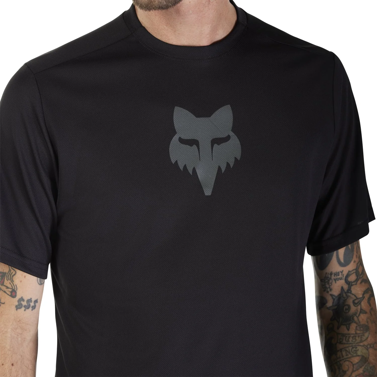 Koszulka z krótkim rękawem FOX RANGER FOX HEAD czarna - Image 5