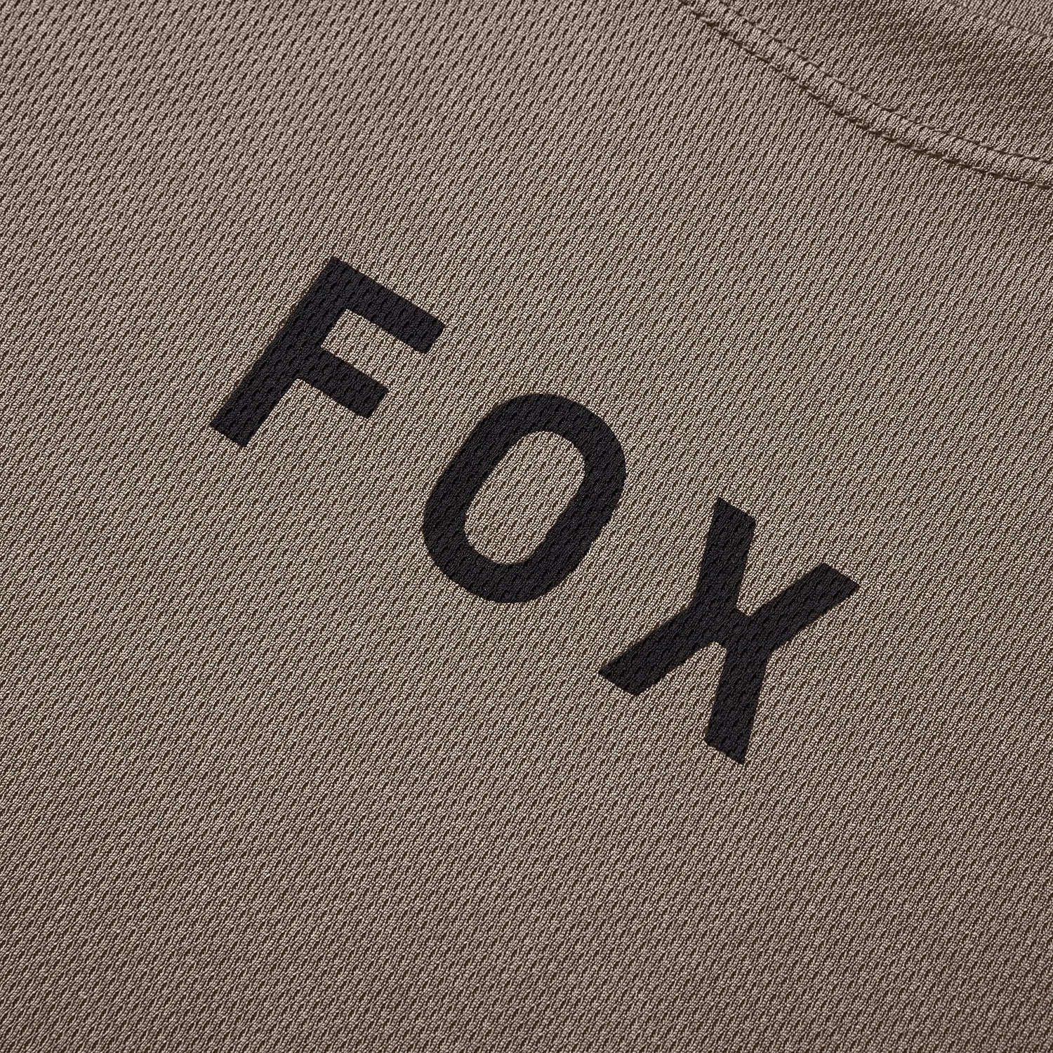 Koszulka z krótkim rękawem FOX RANGER WORDMARK brązowa gałka muszkatołowa - Image 5