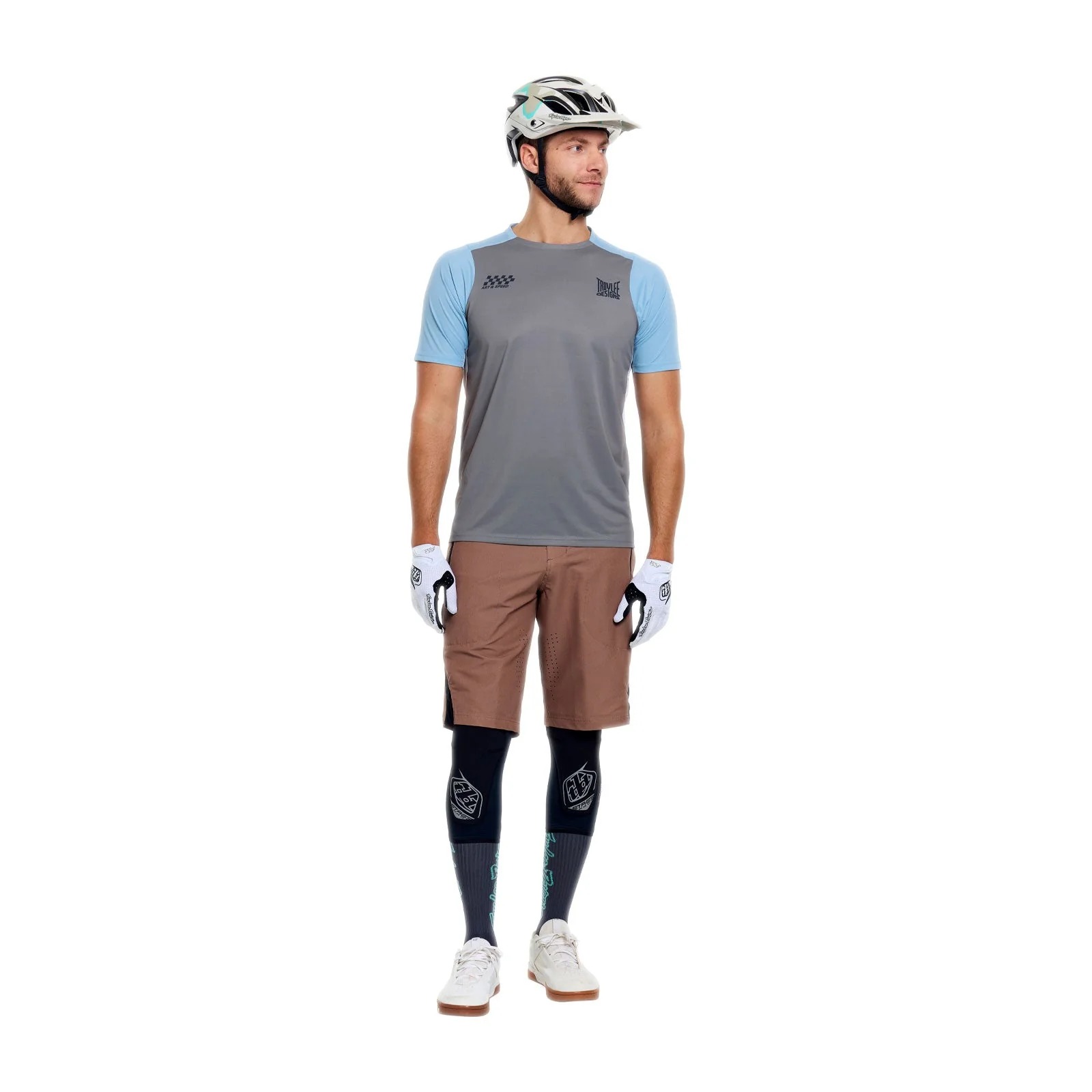 TROY LEE DESIGNS SKYLINE PRO FANGS ARMY Koszulka z krótkim rękawem Khaki - Image 3