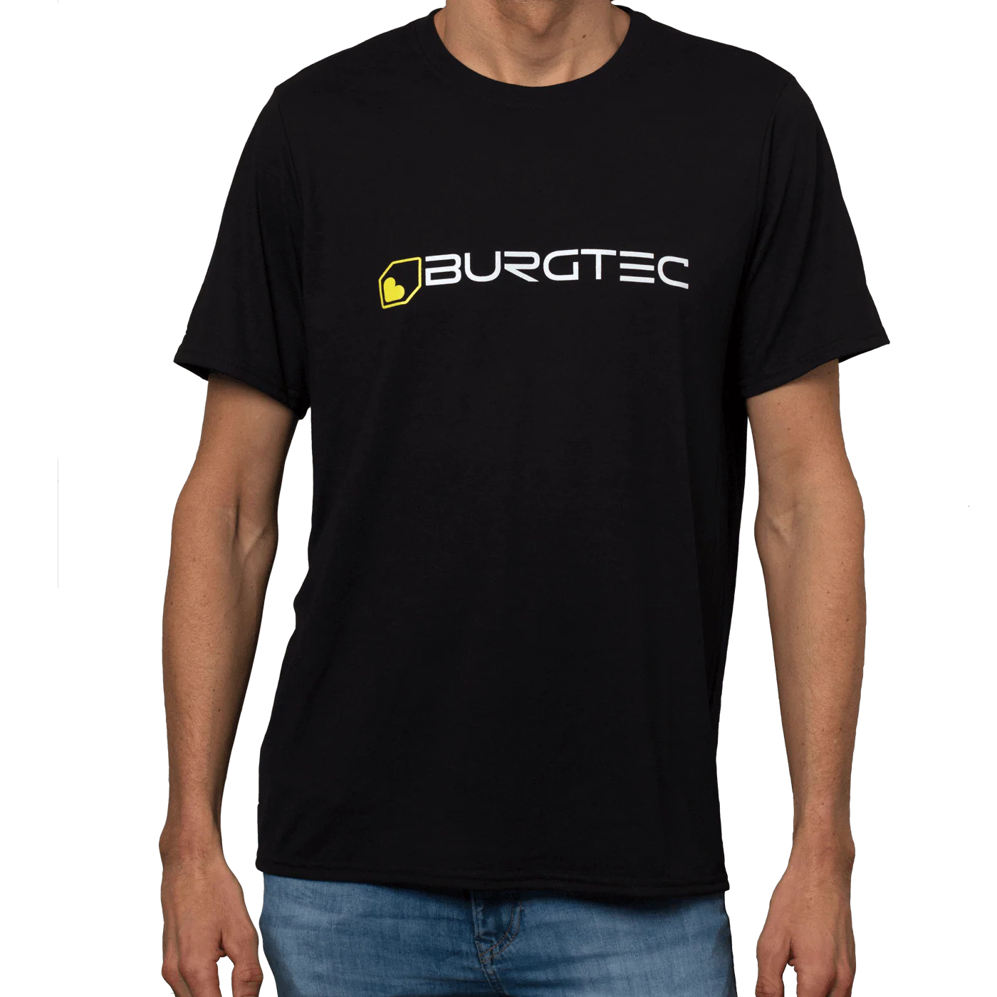 Koszulka z logo BURGTEC czarna - Image 3