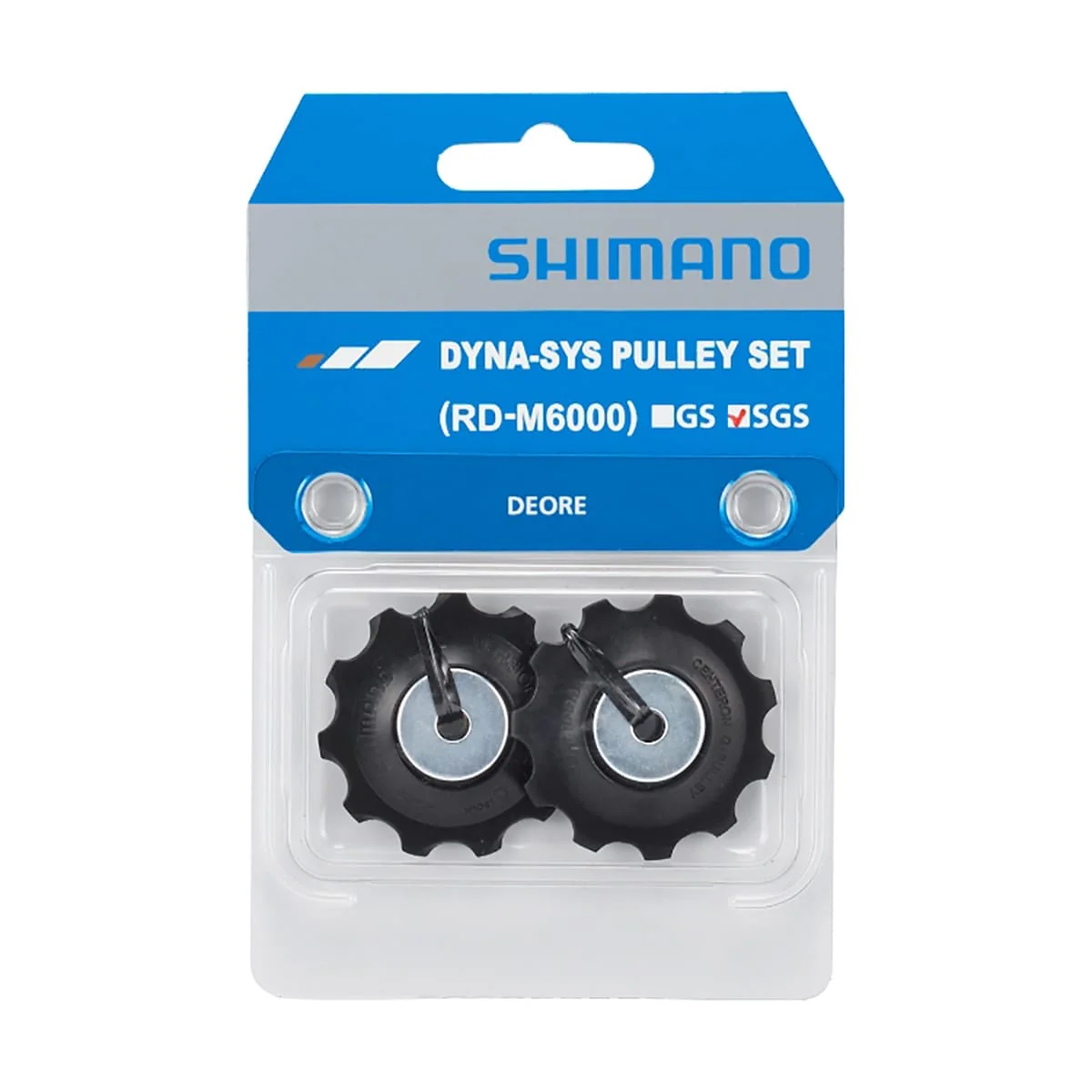 Koszyki przerzutki tylnej 10V SHIMANO DEORE M6000 do długich koszyków w kolorze czarnym - Image 2