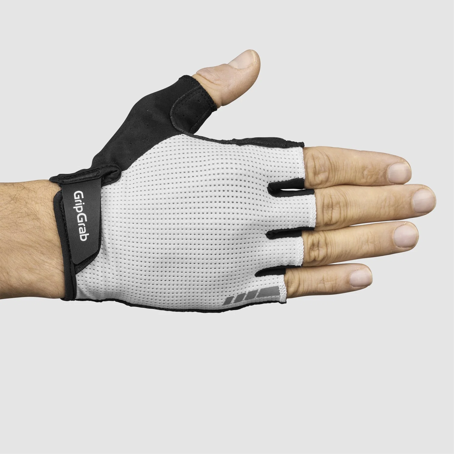 Krótkie rękawice GRIPGRAB EXPLR RC MAX białe - Image 5