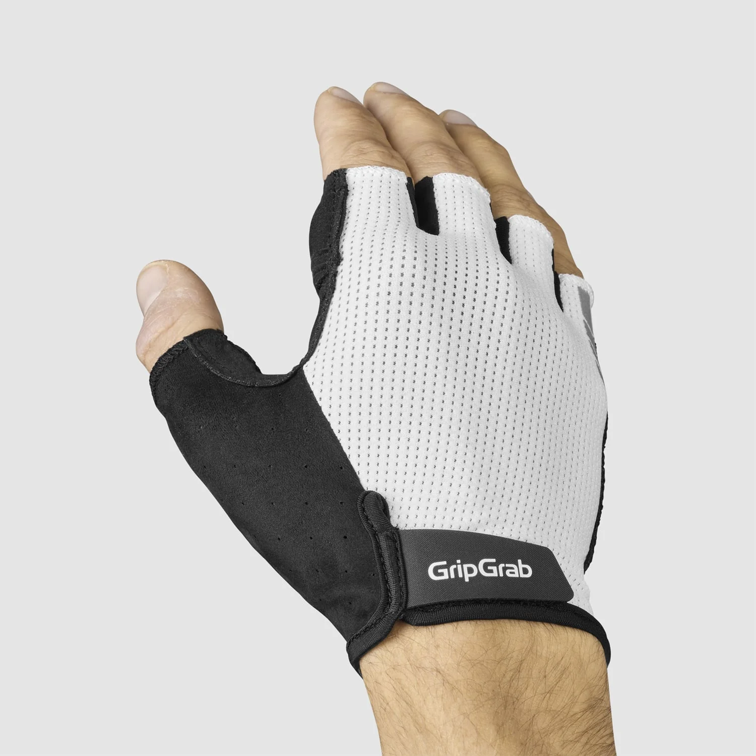 Krótkie rękawice GRIPGRAB EXPLR RC MAX białe - Image 7