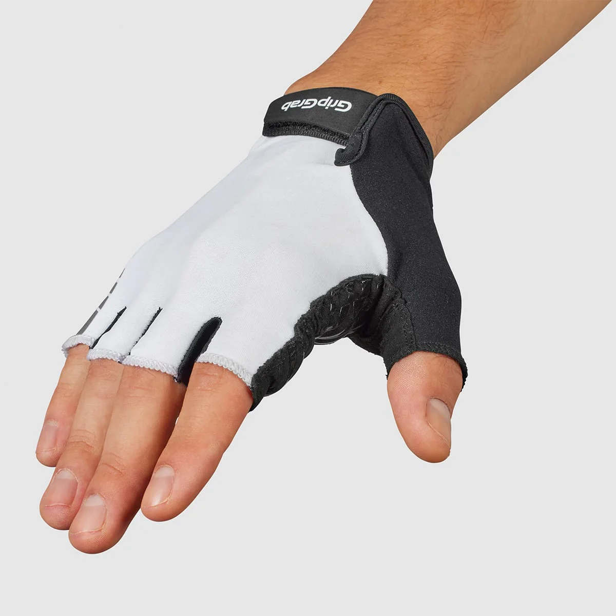 Krótkie rękawice GRIPGRAB PRORIDE RC MAX białe - Image 3