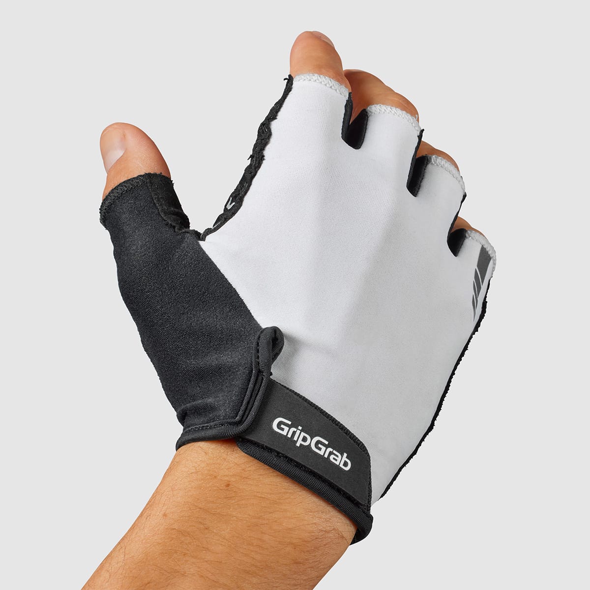 Krótkie rękawice GRIPGRAB PRORIDE RC MAX białe - Image 5