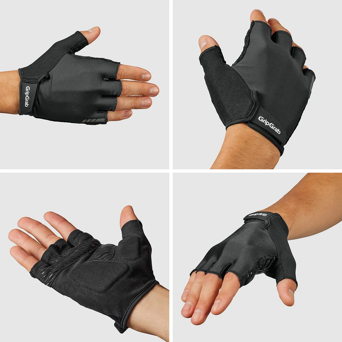Krótkie rękawice GRIPGRAB PRORIDE RC MAX czarne - Image 2