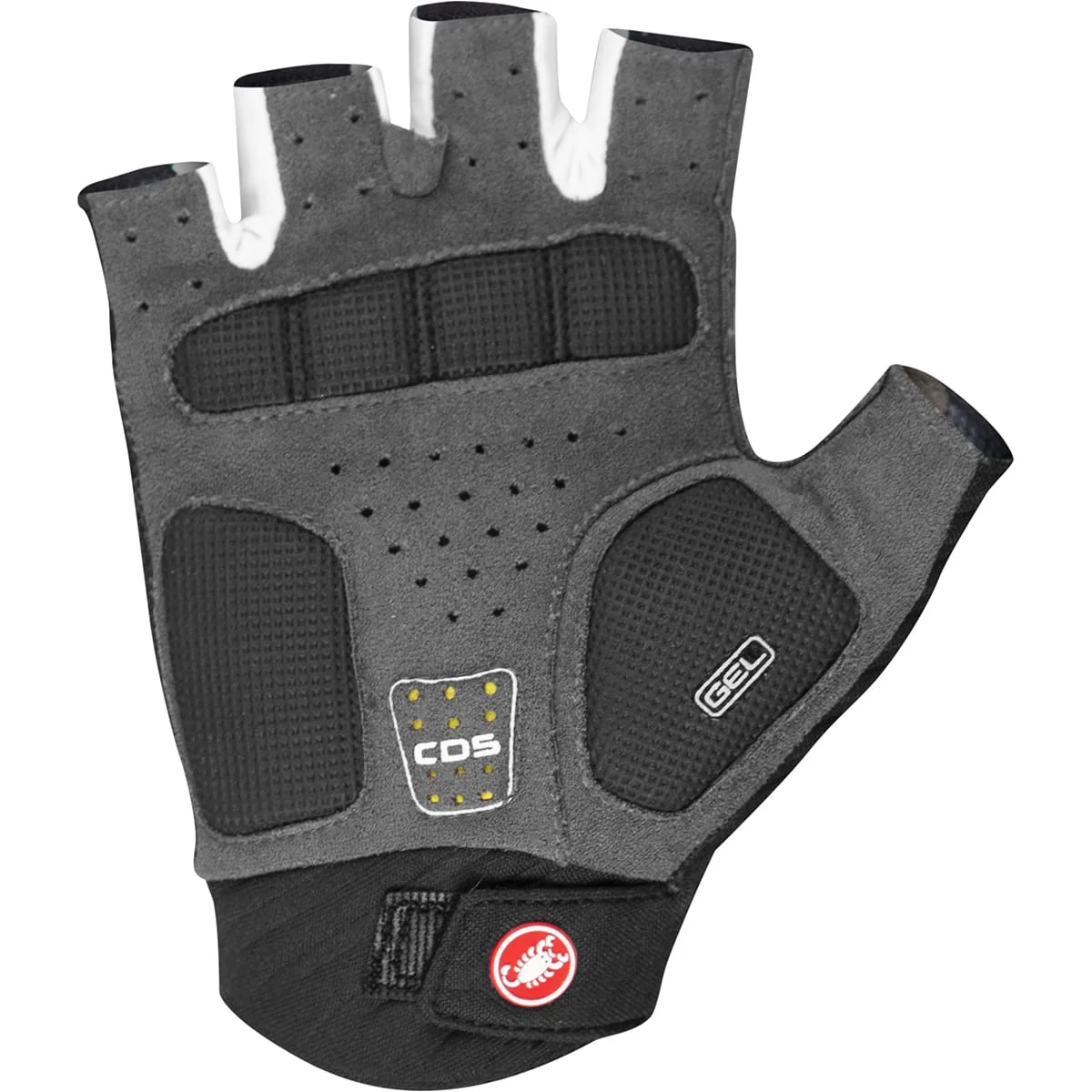 Krótkie rękawiczki damskie CASTELLI ROUBAIX GEL 2 czarne - Image 2