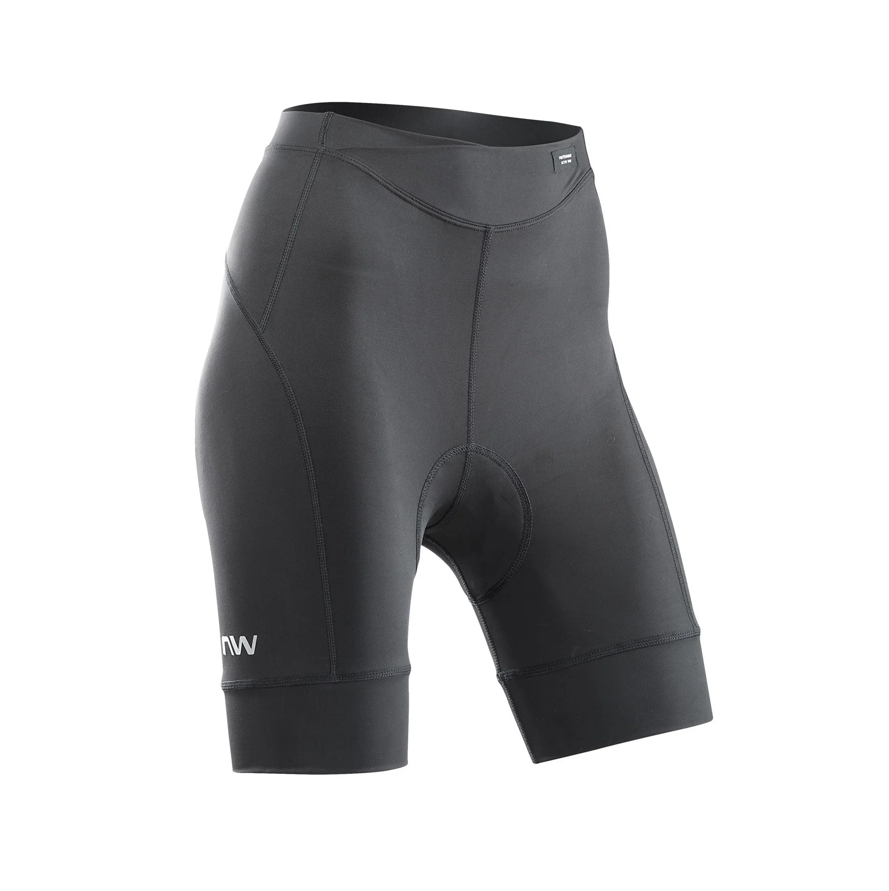 Krótkie spodenki damskie NORTHWAVE ACTIVE, czarny
