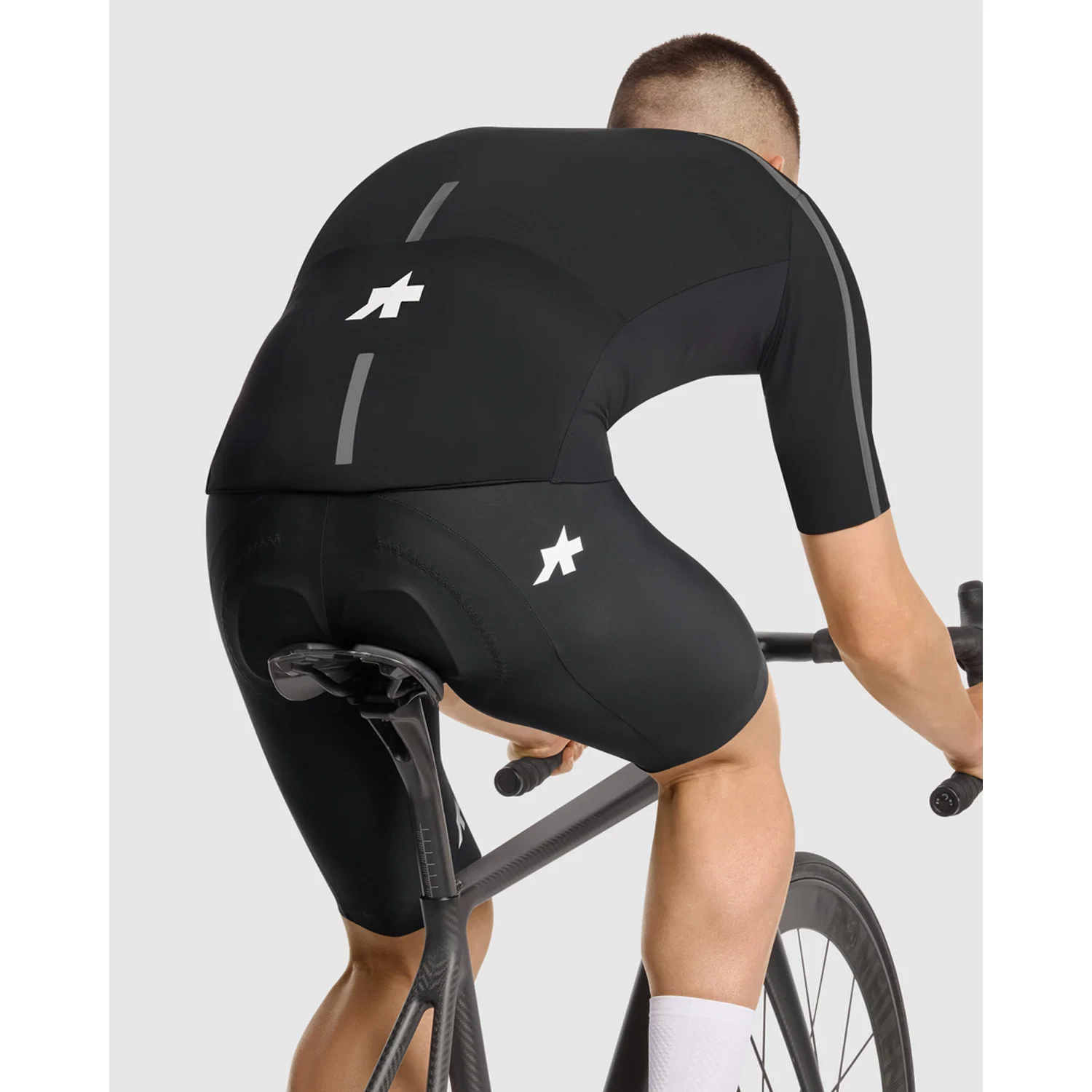 ASSOS EQUIPE R THERMO RAIN S11 Jersey z krótkim rękawem czarny - Image 7