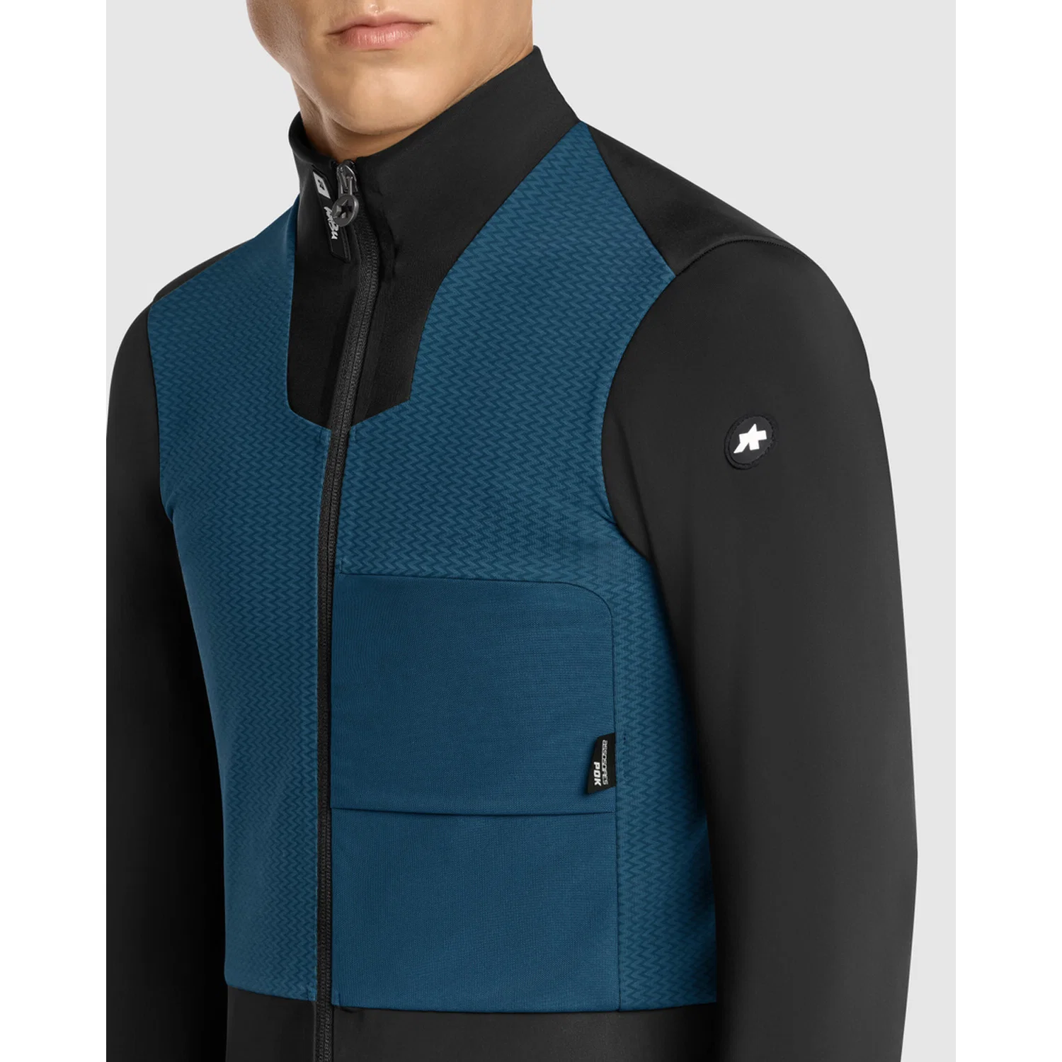 ASSOS EQUIPE R HABU WINTER S11 Kurtka Petrol Blue - Image 4