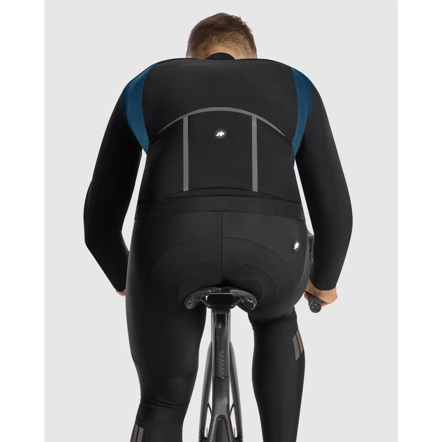 ASSOS EQUIPE R HABU WINTER S11 Kurtka Petrol Blue - Image 6