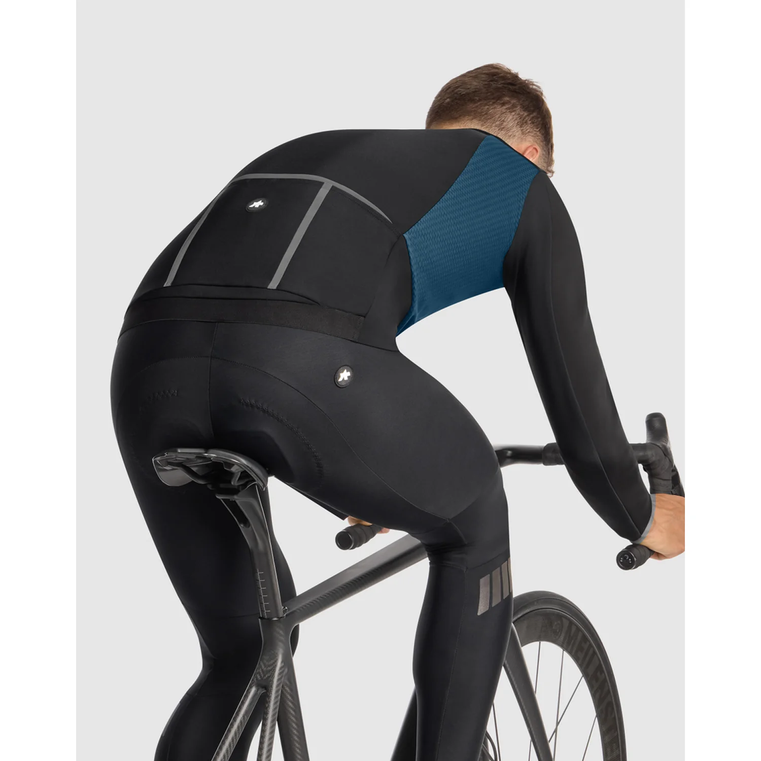 ASSOS EQUIPE R HABU WINTER S11 Kurtka Petrol Blue - Image 8