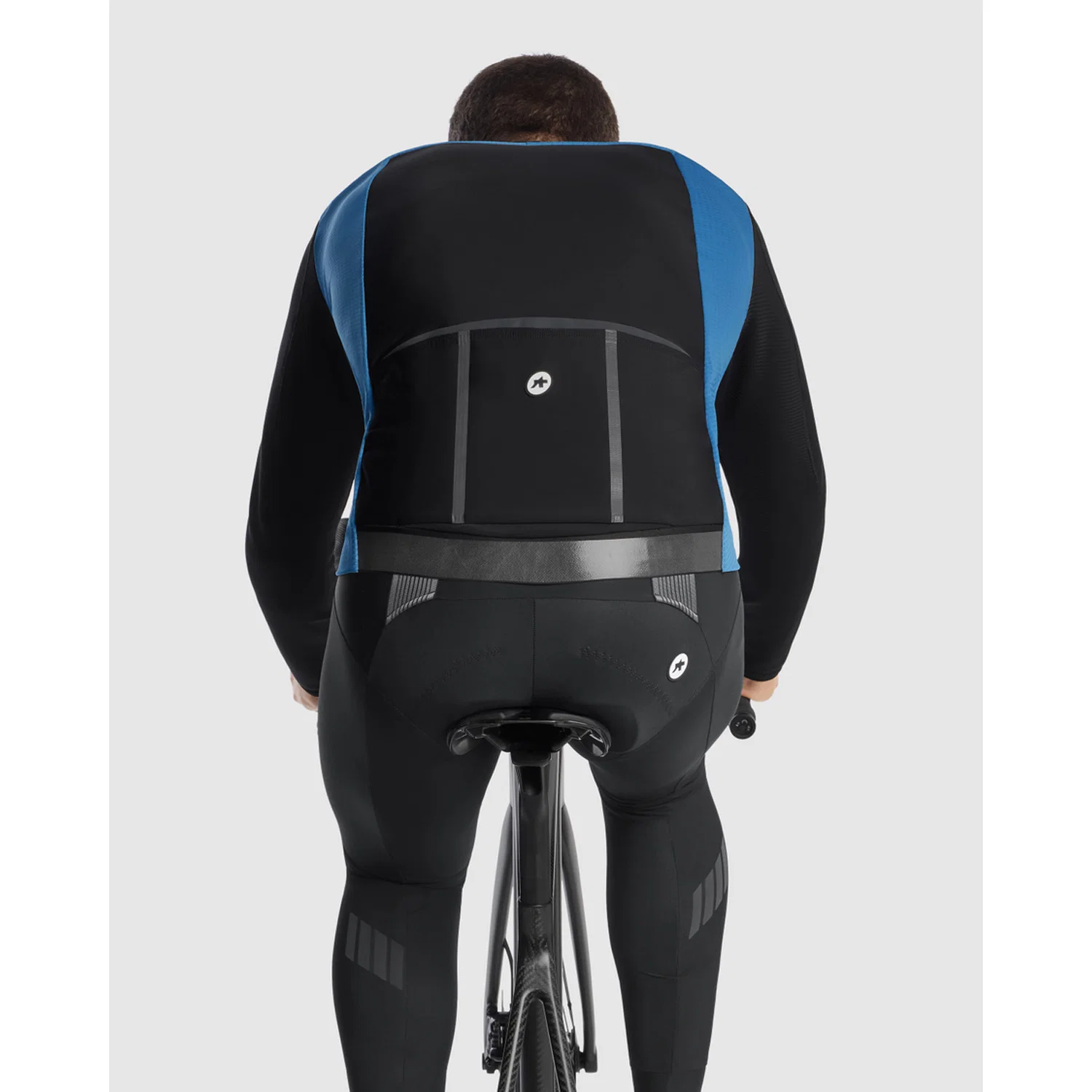 Kurtka ASSOS MILLE GT EISENHERZ ULTRAZ WINTER S11 Storm Blue - Image 8