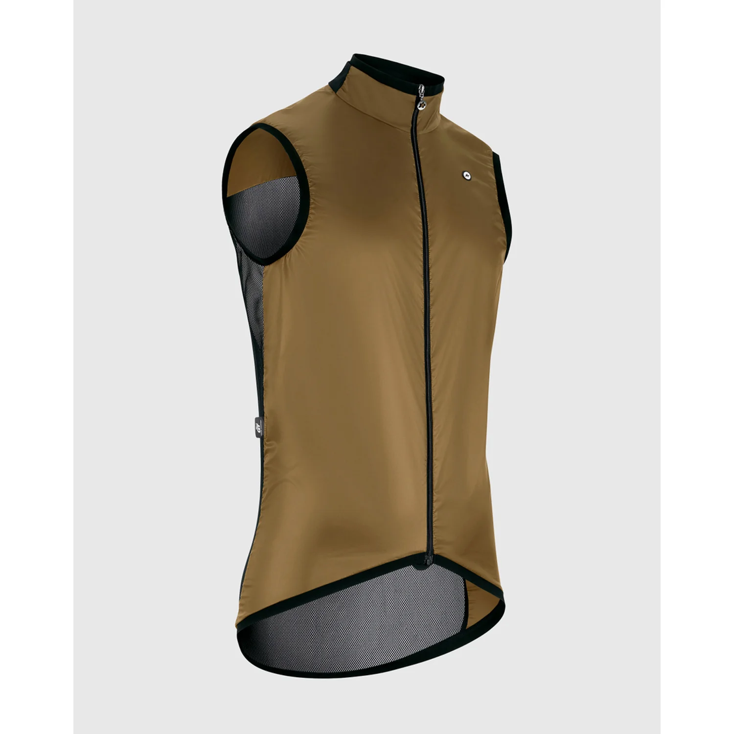 ASSOS MILLE GT WIND C2 brązowo-popielata kurtka bez rękawów - Image 3