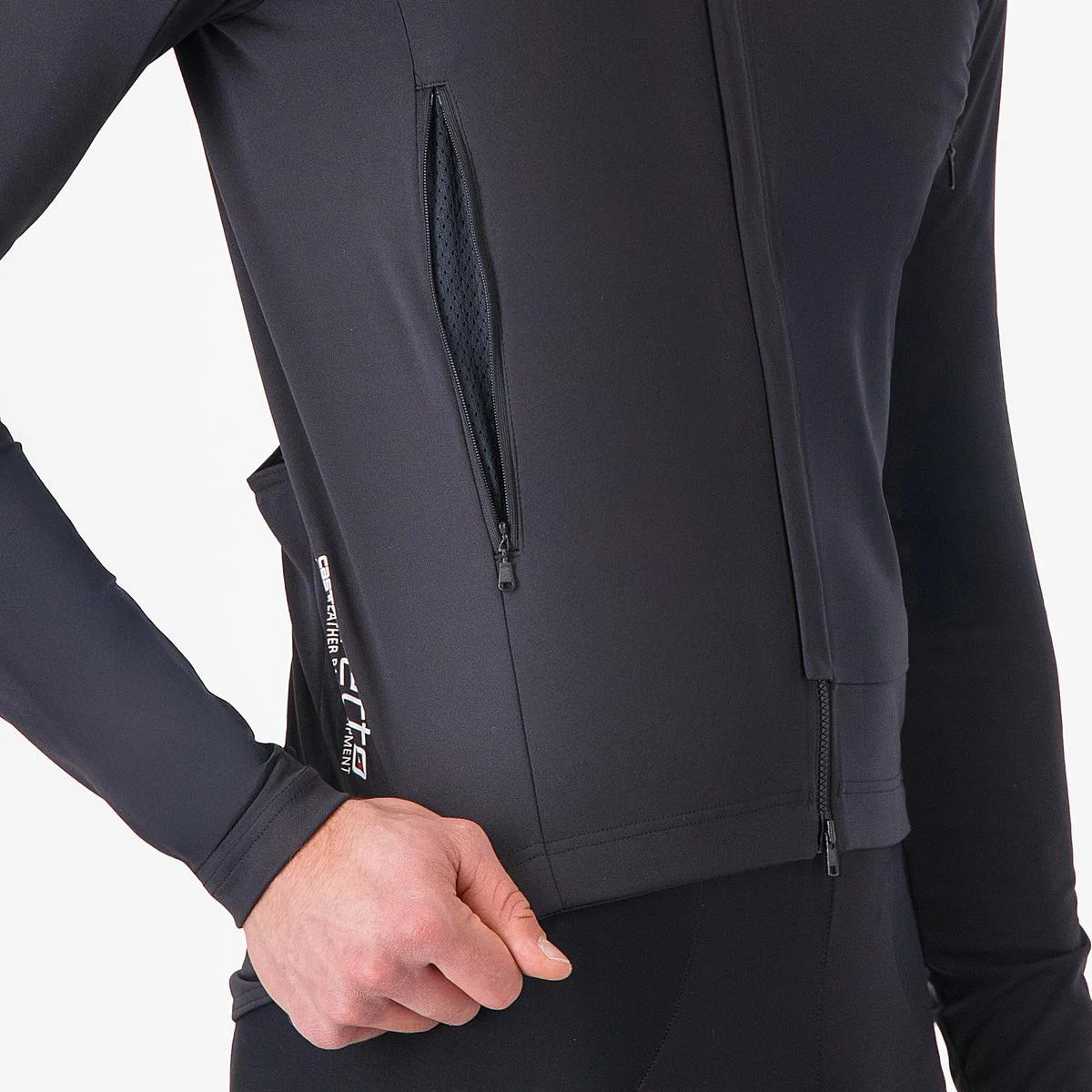 Kurtka CASTELLI PERFETTO RoS 3 Black/Noir Reflex - Image 6