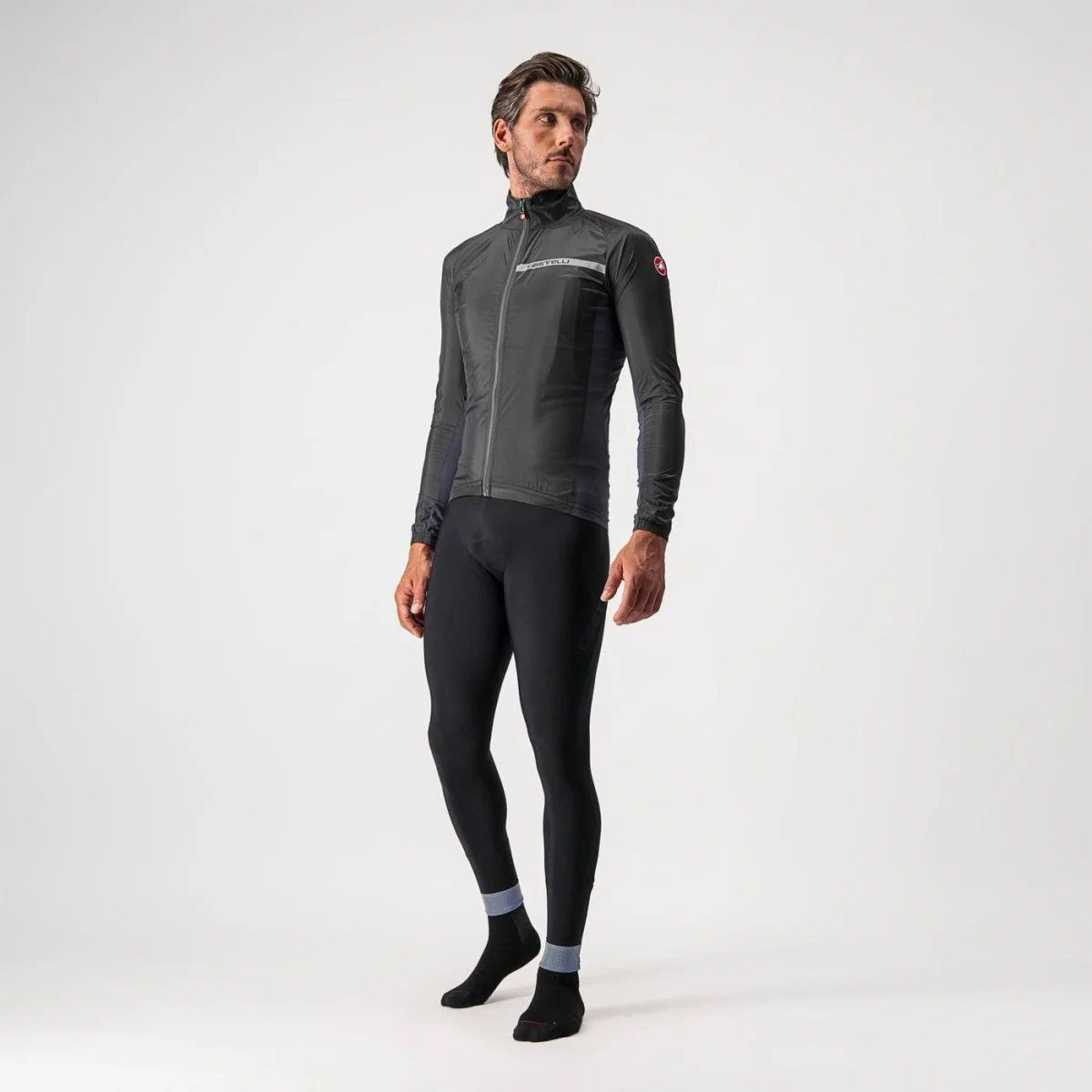 Kurtka CASTELLI SQUADRA STRETCH czarny/szary - Image 4