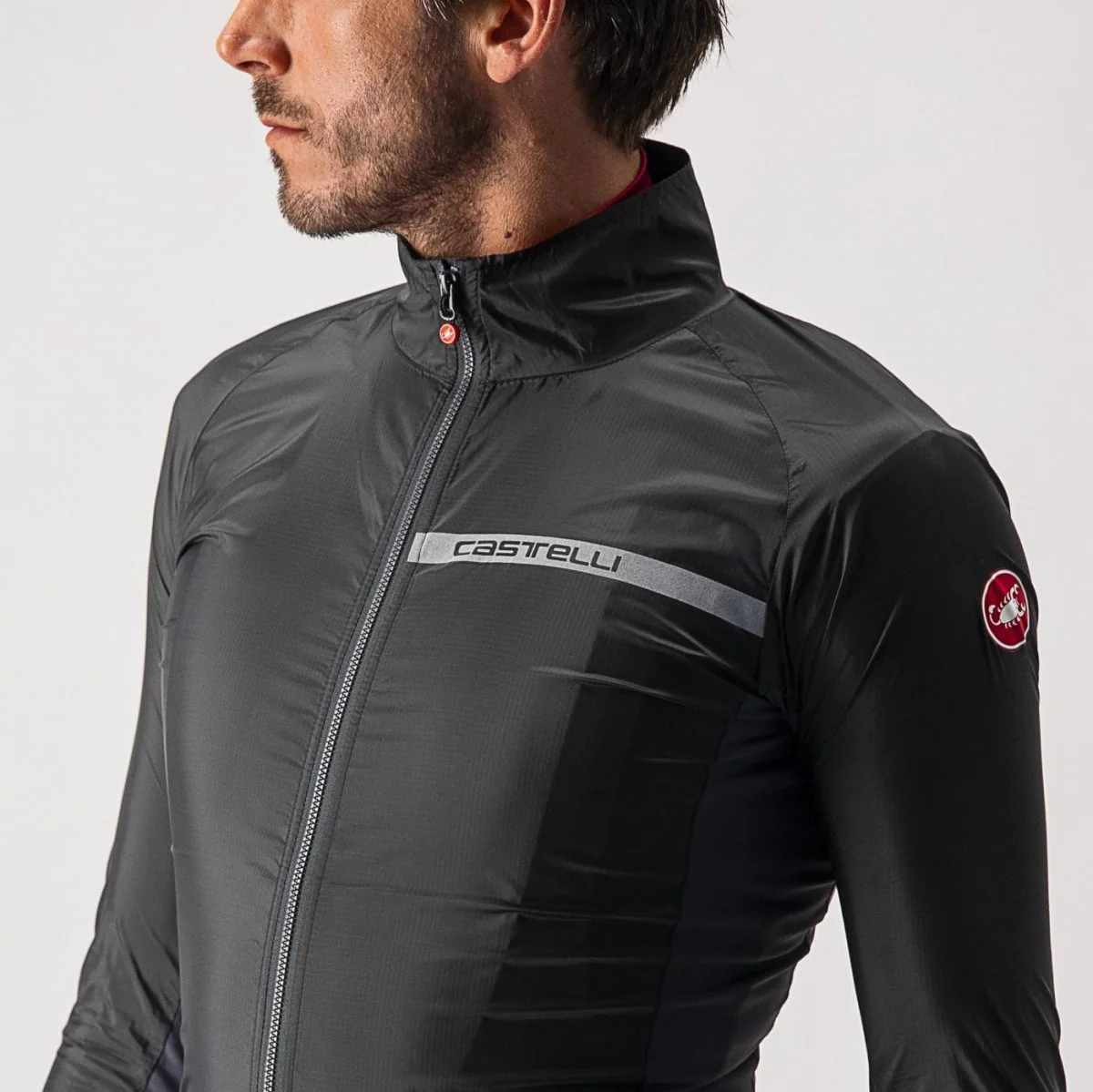 Kurtka CASTELLI SQUADRA STRETCH czarny/szary - Image 5