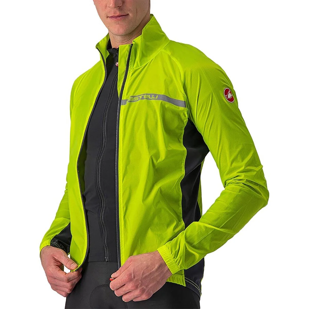 Kurtka CASTELLI SQUADRA STRETCH żółta/szara - Image 4