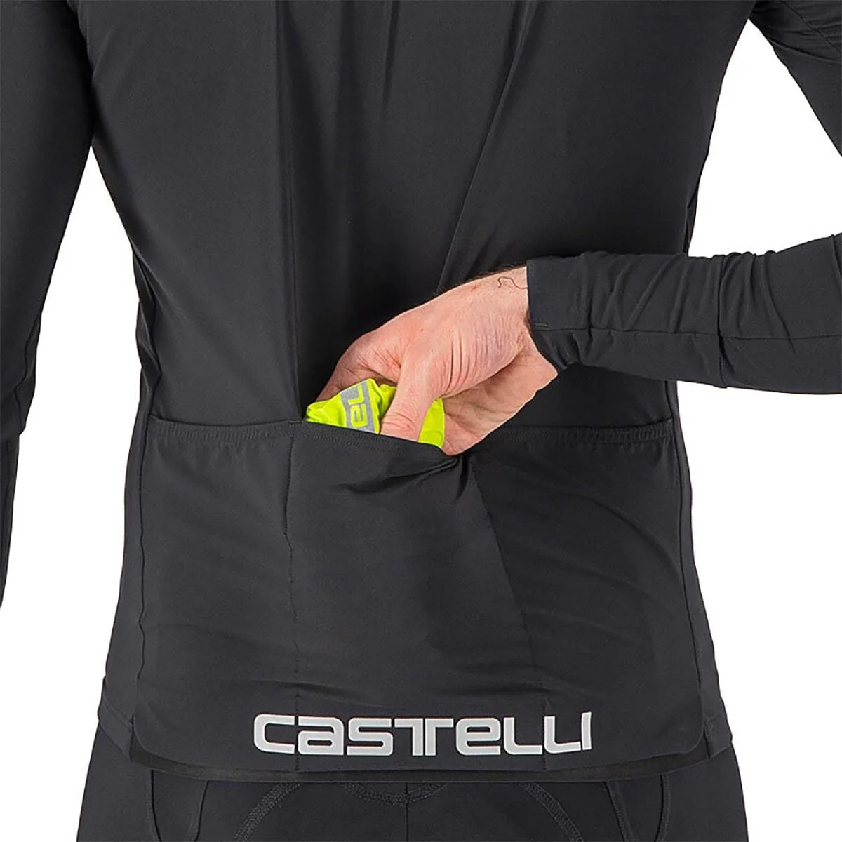 Kurtka CASTELLI SQUADRA STRETCH żółta/szara - Image 6